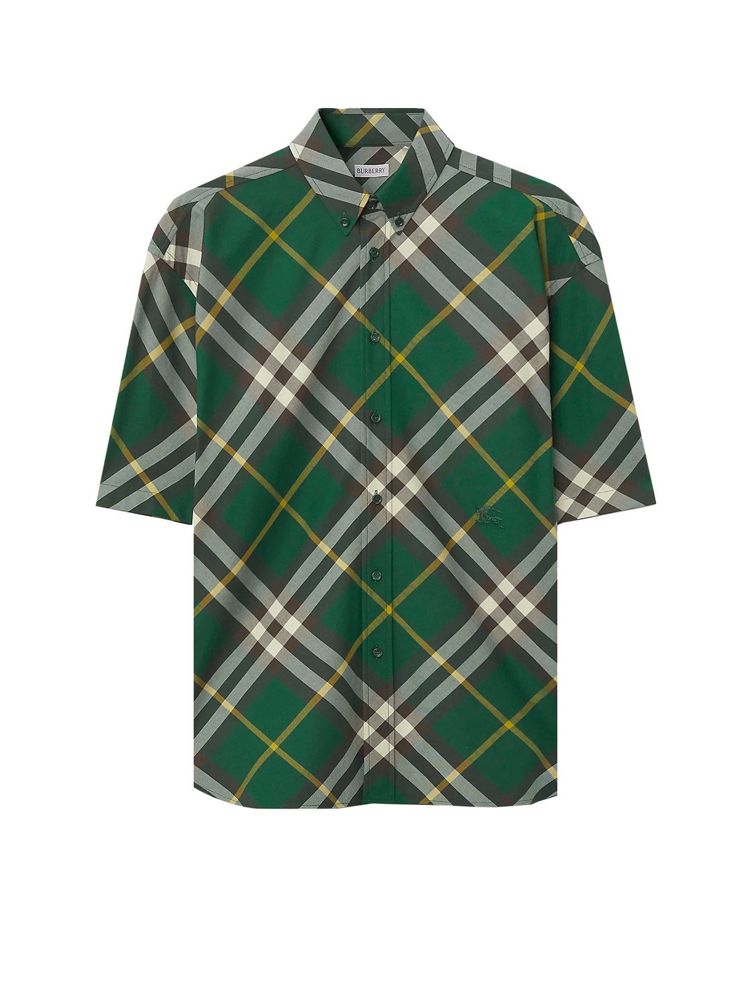 Burberry T-shirts and Polos Green Cotone