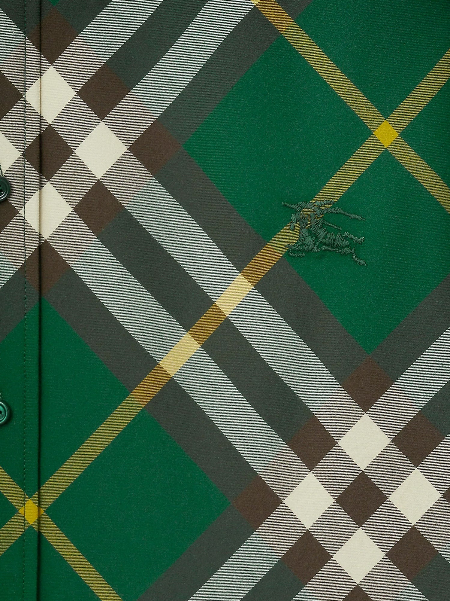 Burberry T-shirts and Polos Green Cotone