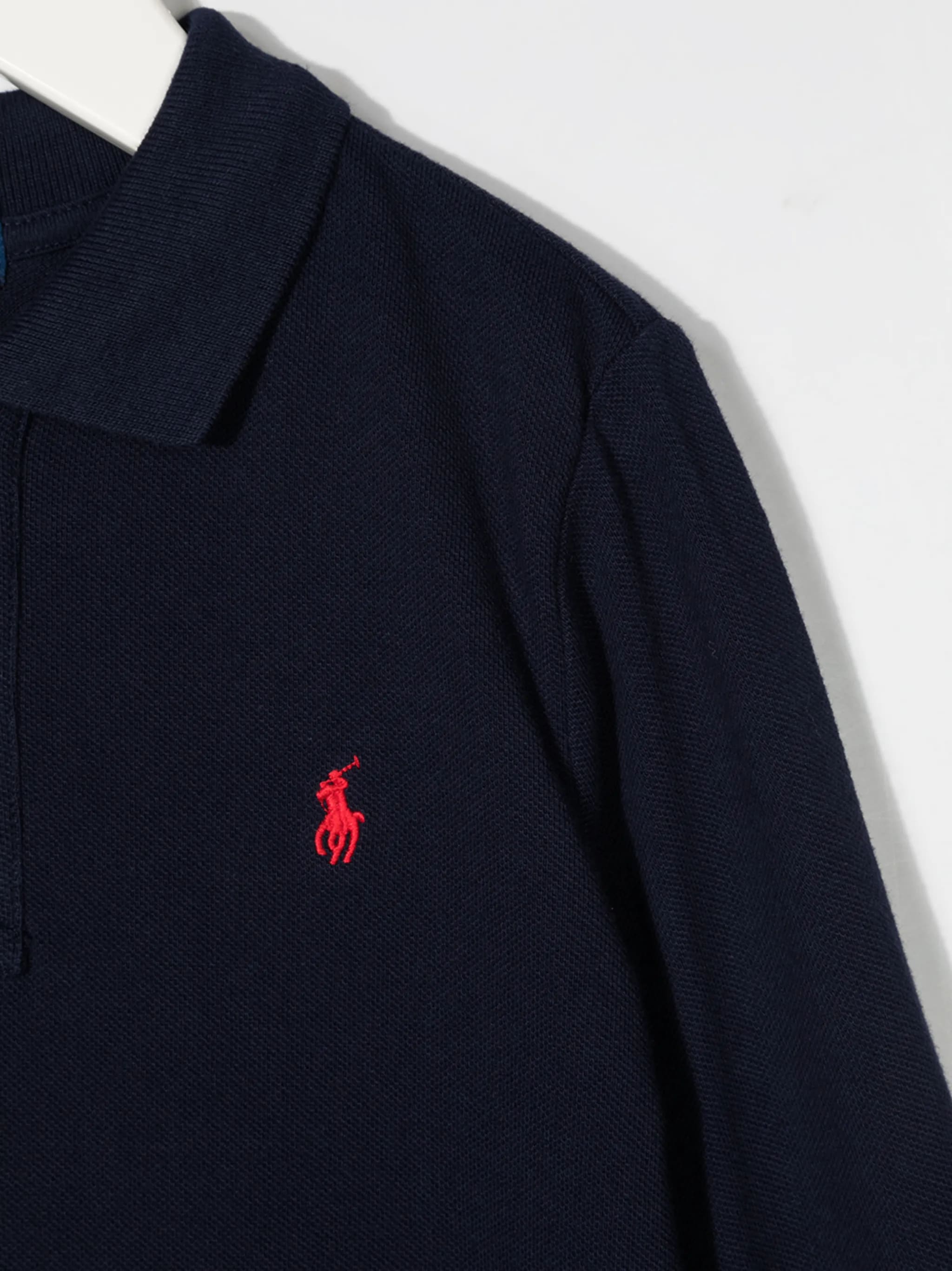 Polo Blue Cotone Maglia