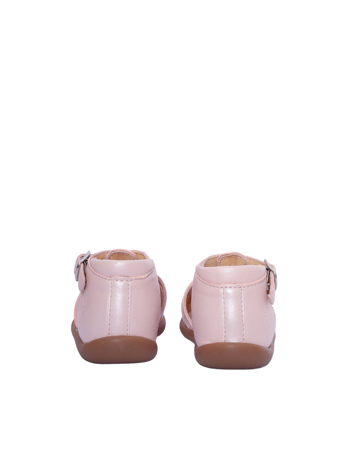 Stand-Up Knot Shoes Pink Sandal