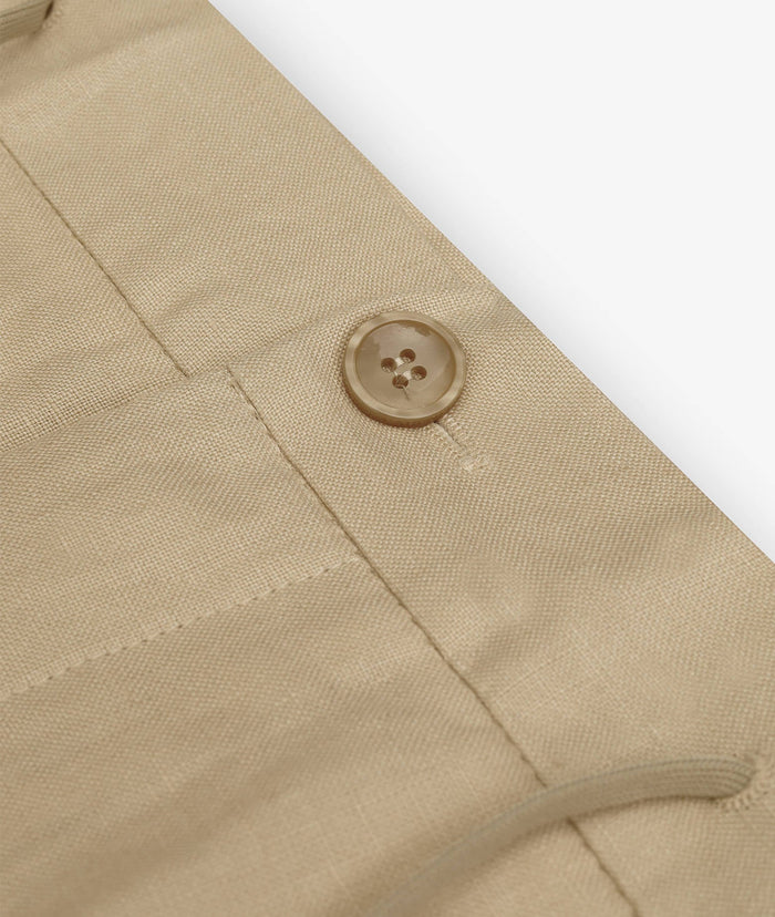 Linen Shorts Avana Blue