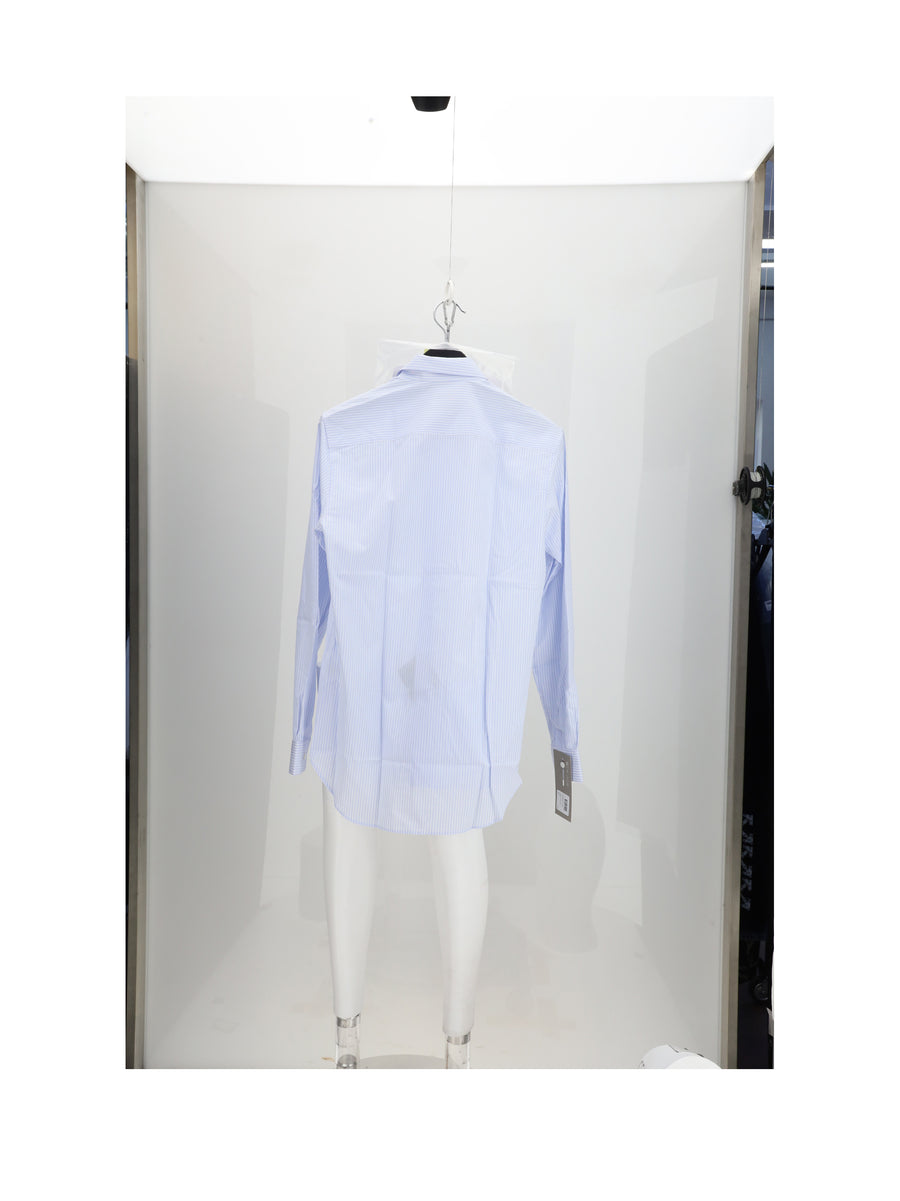 Shirt Look 41 Blue-White Blue/white Cotton