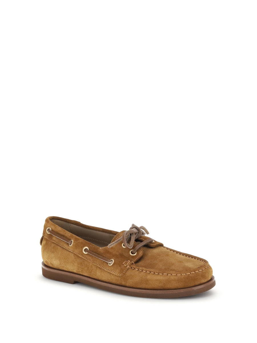 Loafers Vandée Suede Tan Texas/tan Calf Leather