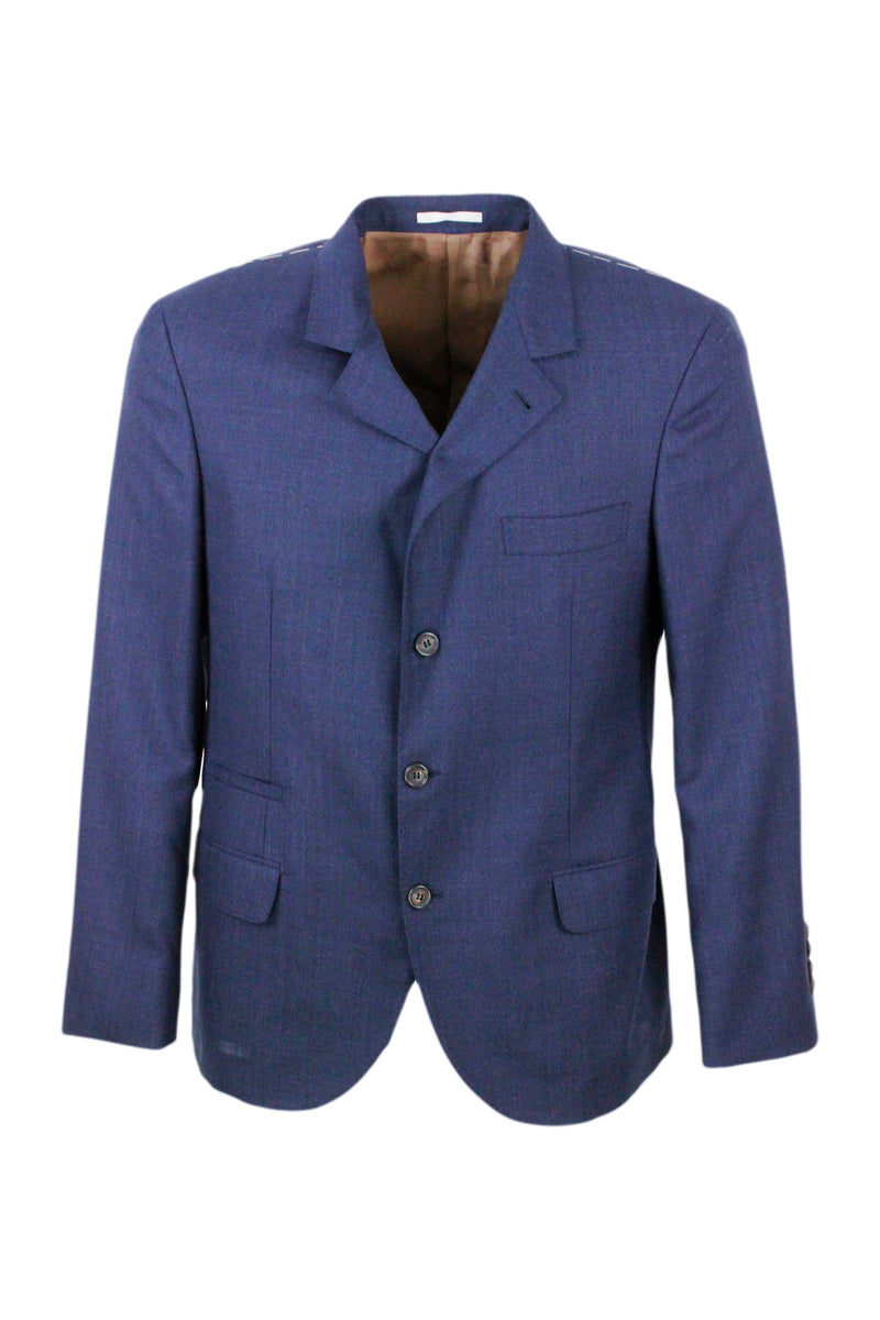 Brunello Cucinelli Jackets Blue 100wo