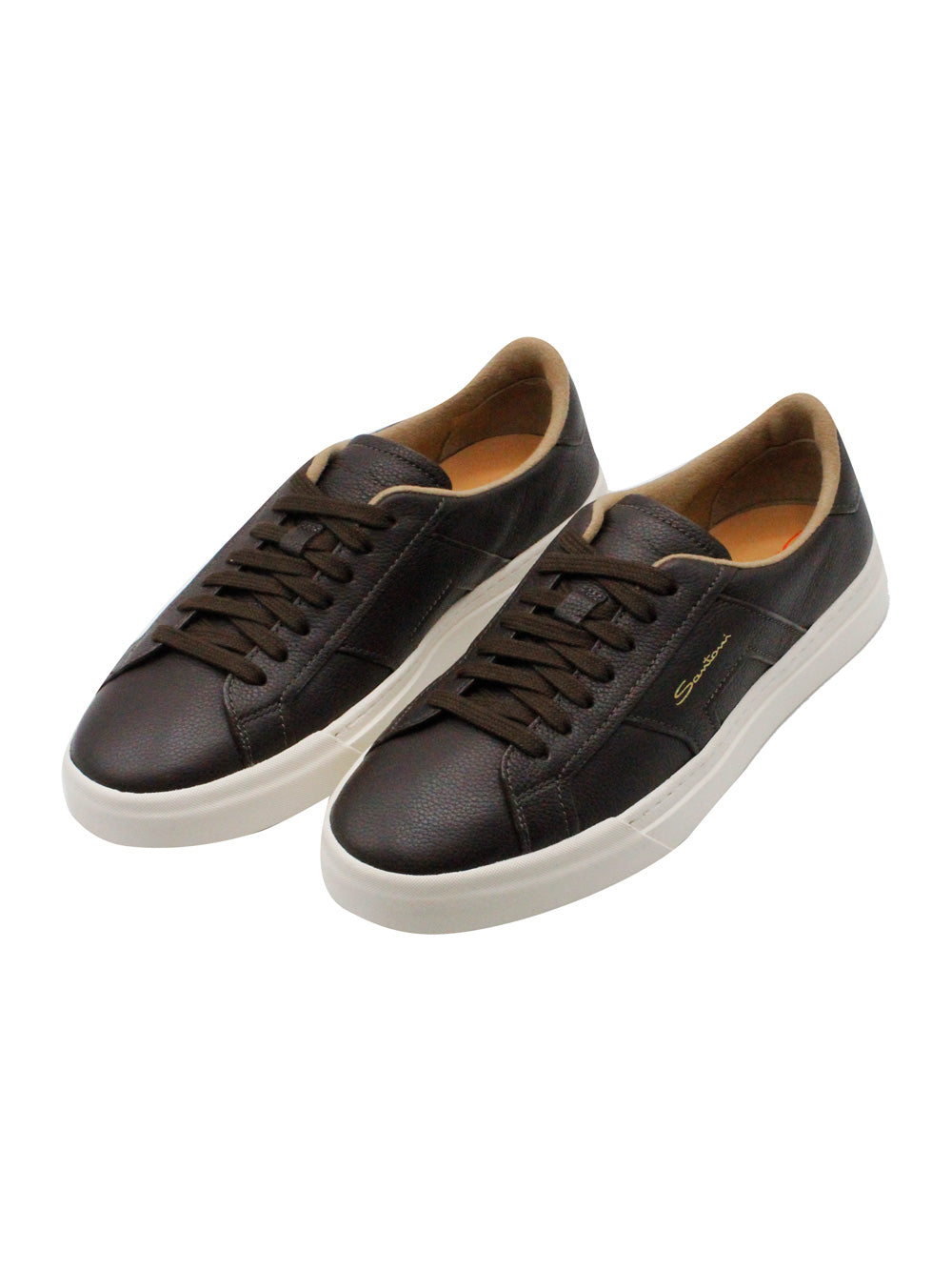Santoni Sneakers Dark Brown 100le