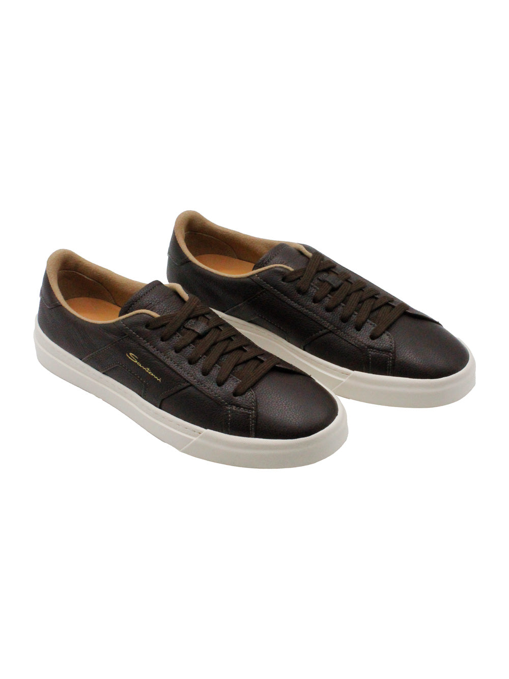 Santoni Sneakers Dark Brown 100le