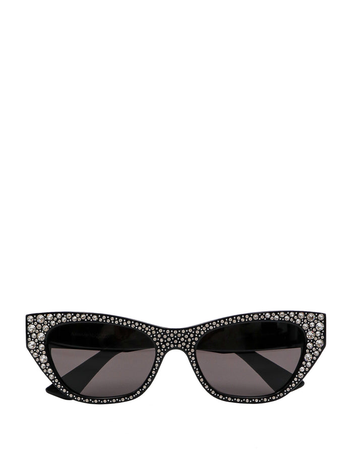 Alexander McQueen Sunglasses Black Acetato