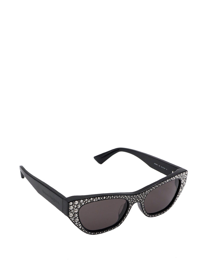 Alexander McQueen Sunglasses Black Acetato