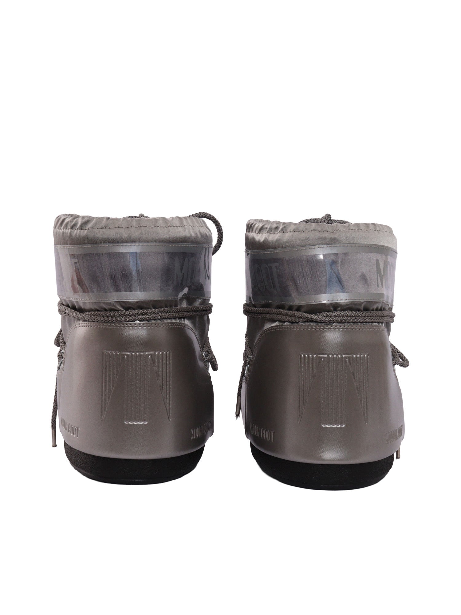 Mb Icon Low Glance Boots Silver Booties