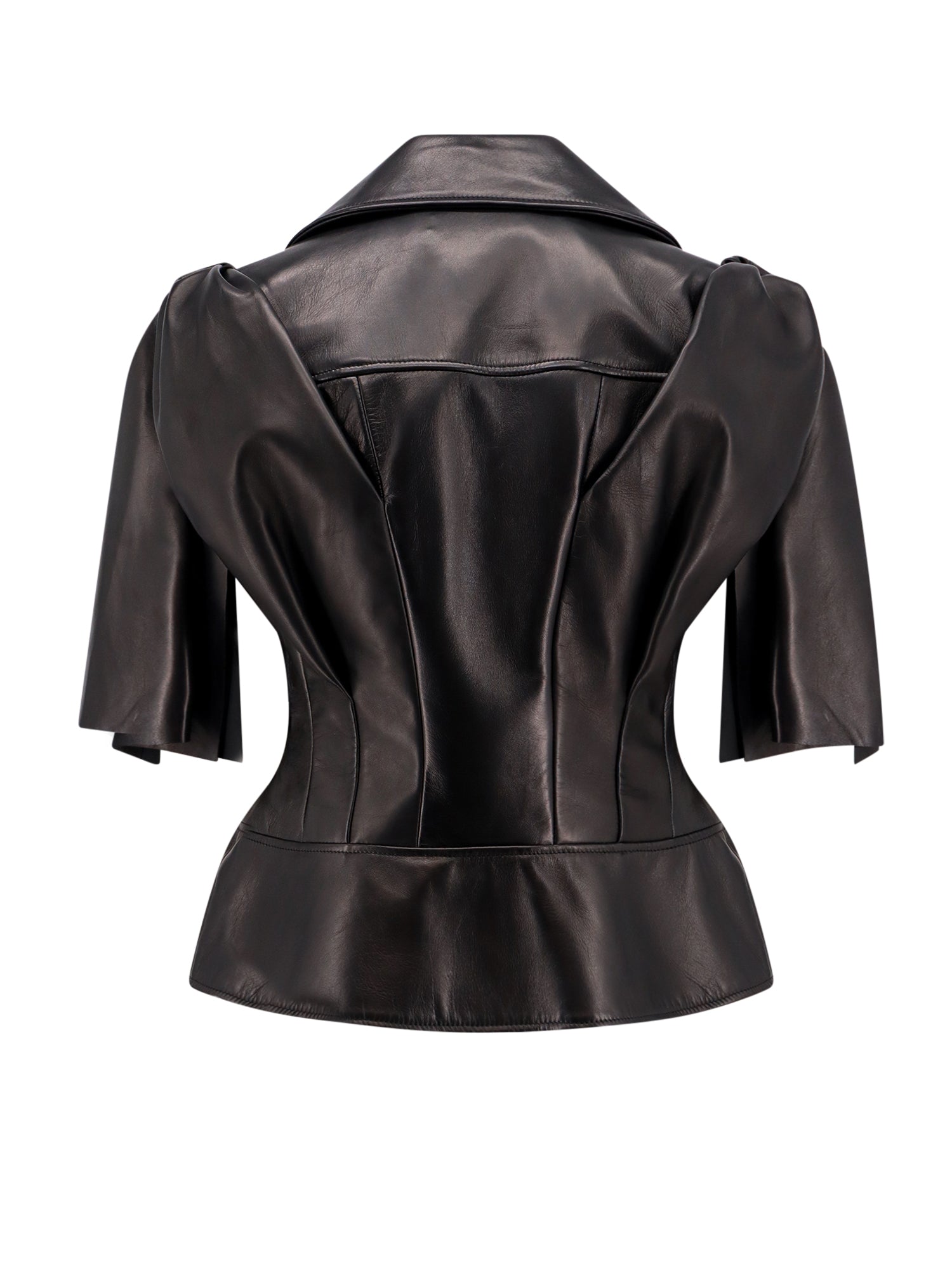 Alexander McQueen Jackets Black Pelle