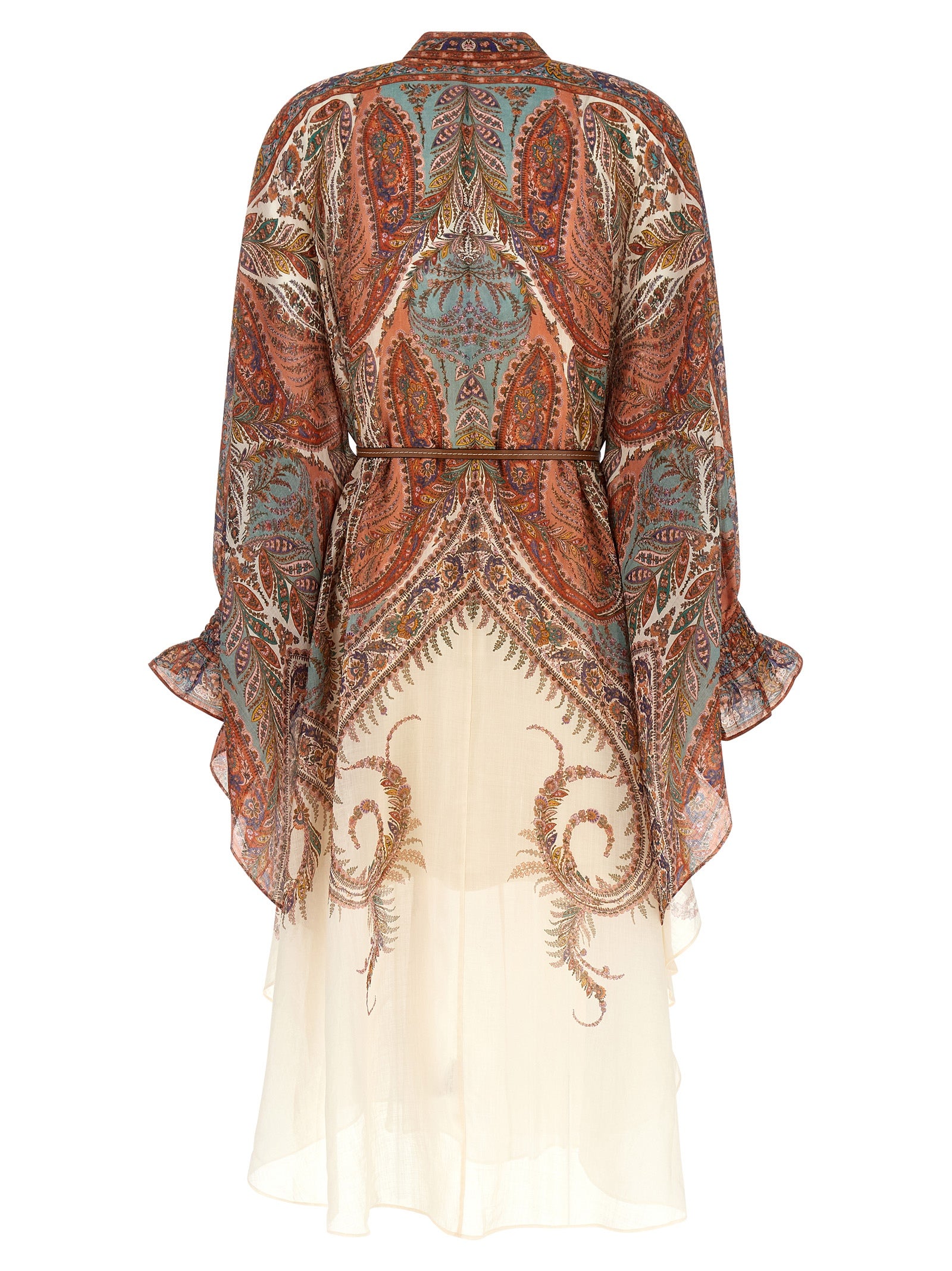 Rhiannon dress Brown Ramie