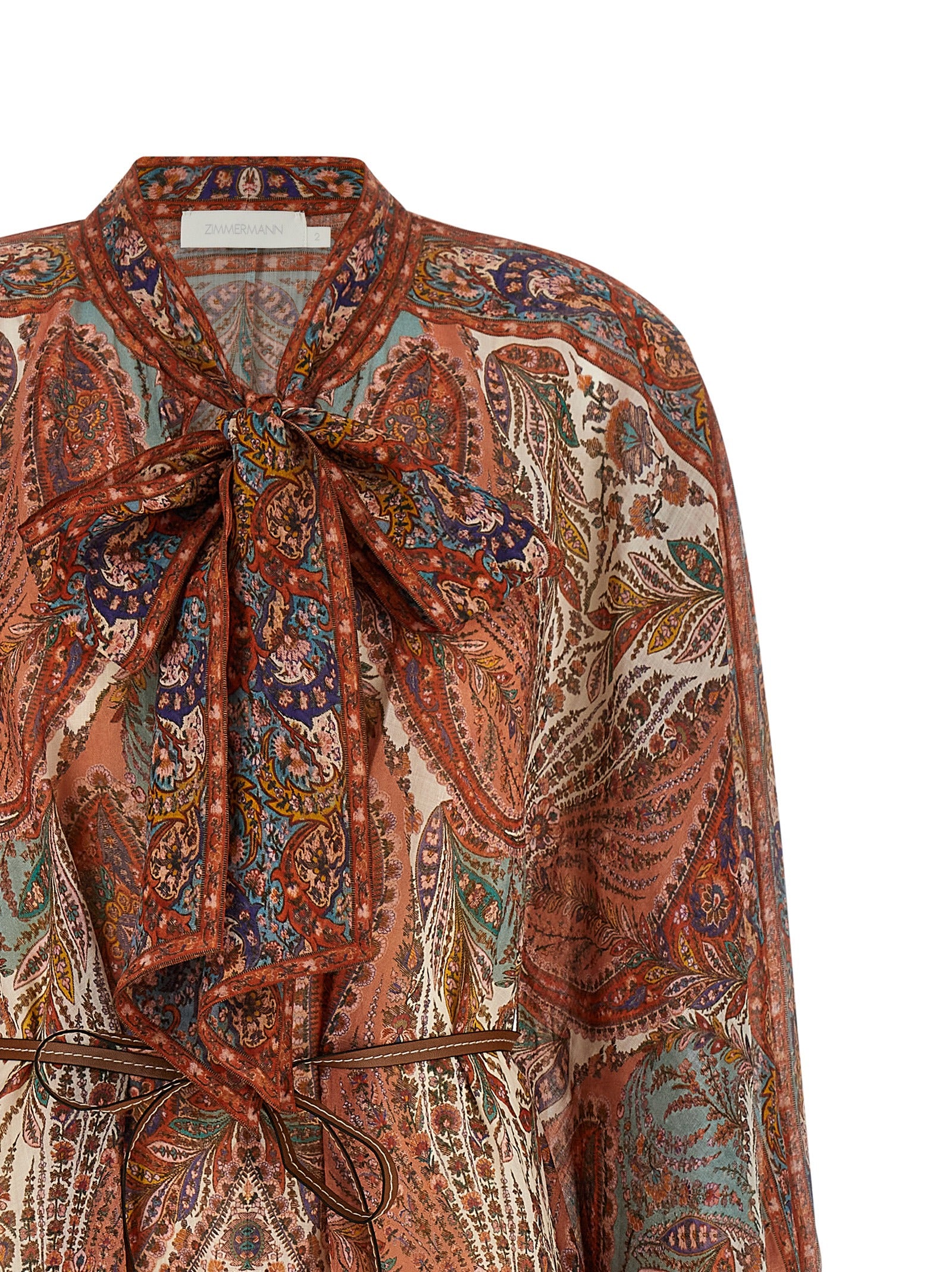 Rhiannon dress Brown Ramie