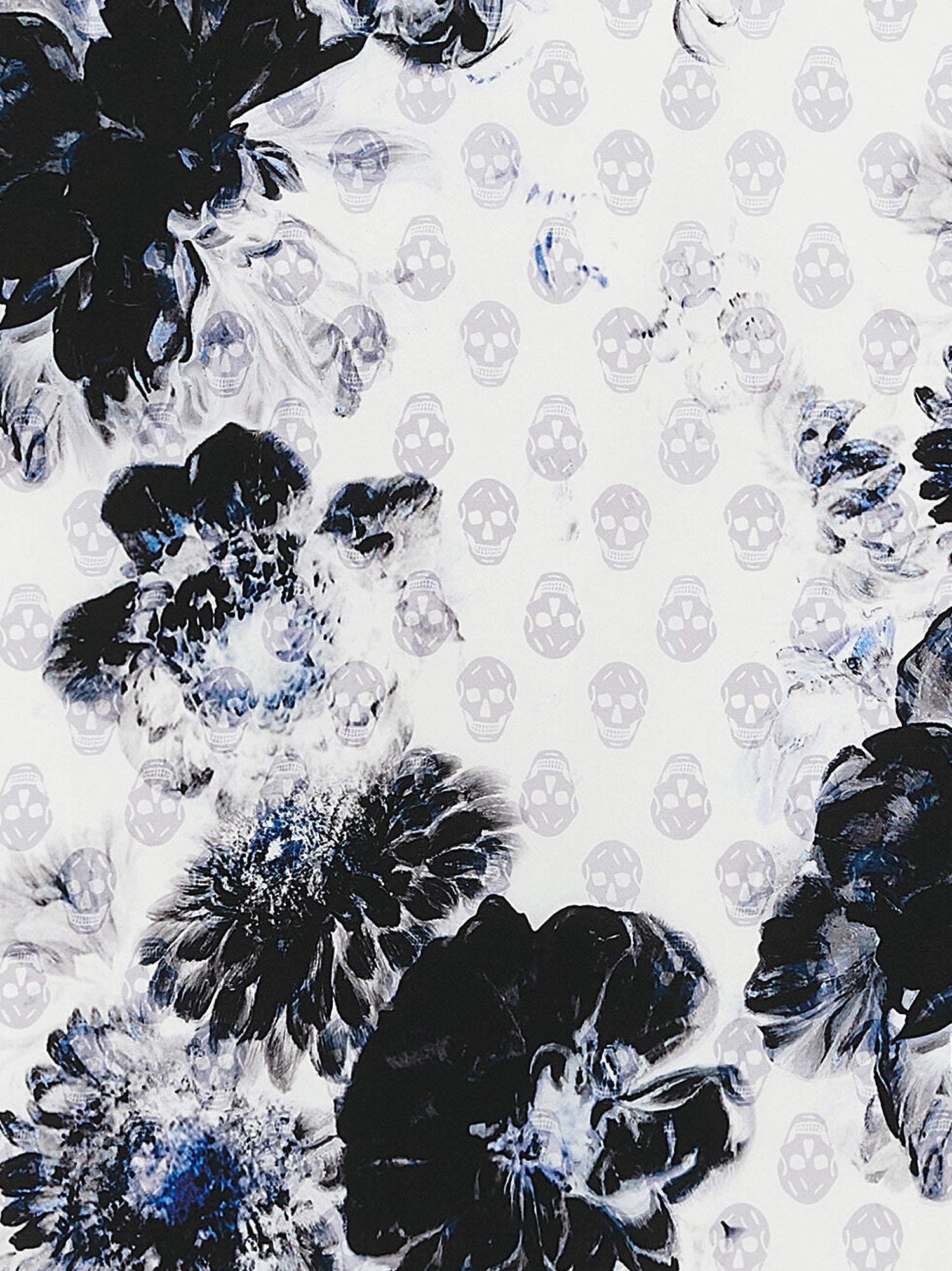 Alexander Mcqueen Scarfs White Seta