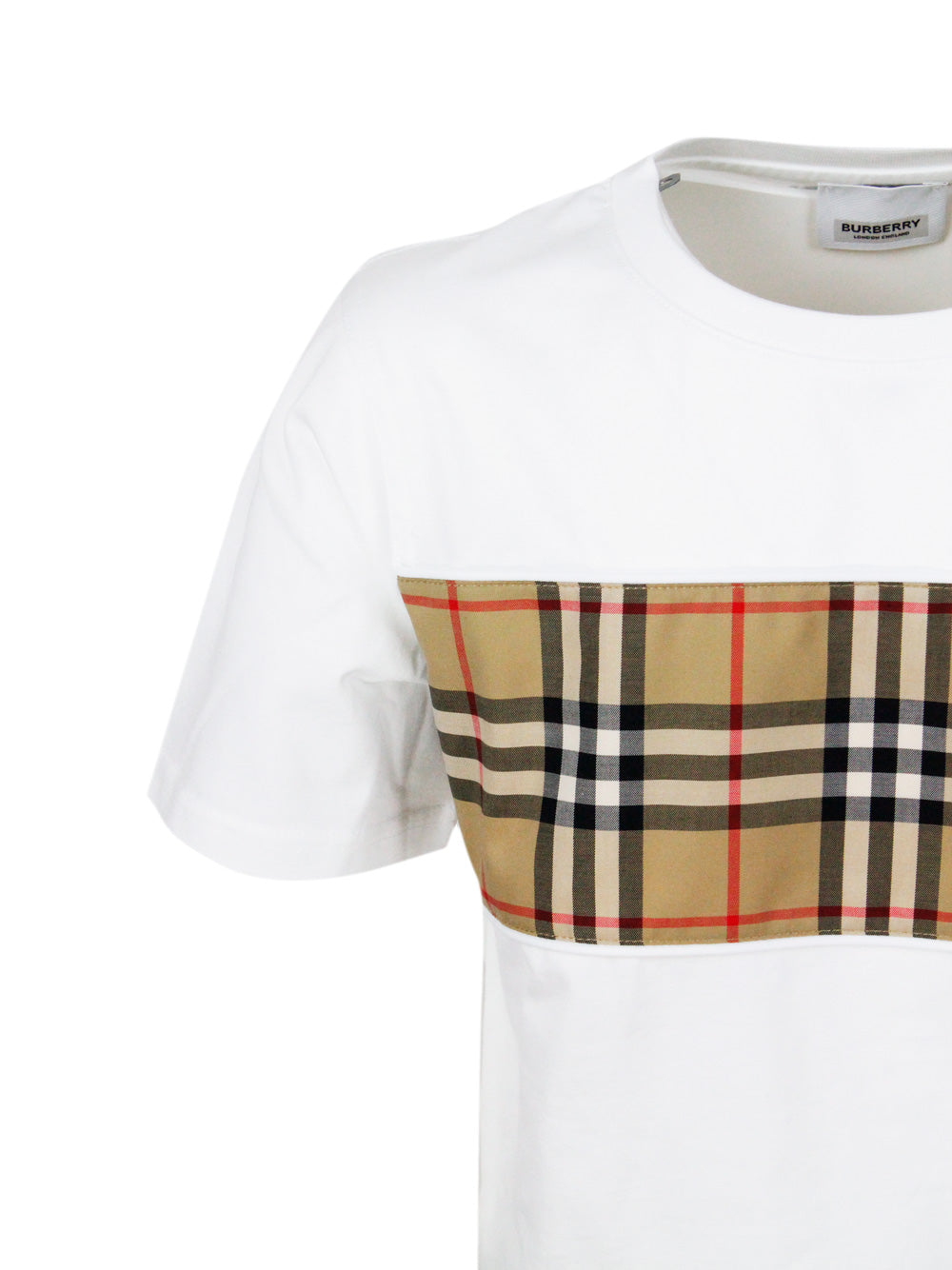 Burberry T-Shirts And Polos White 100co