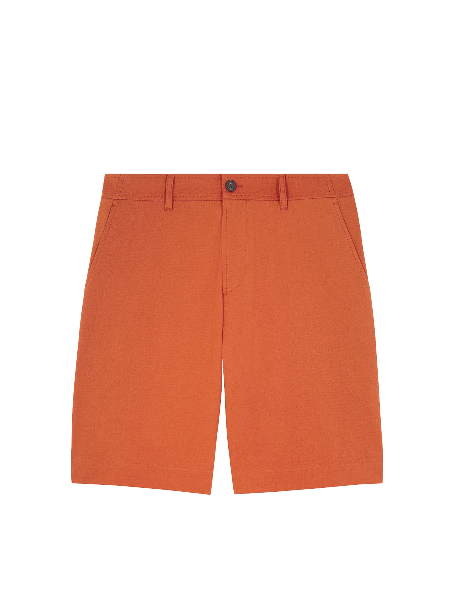 MAISON KITSUNE Shorts Orange 100 % Cotone