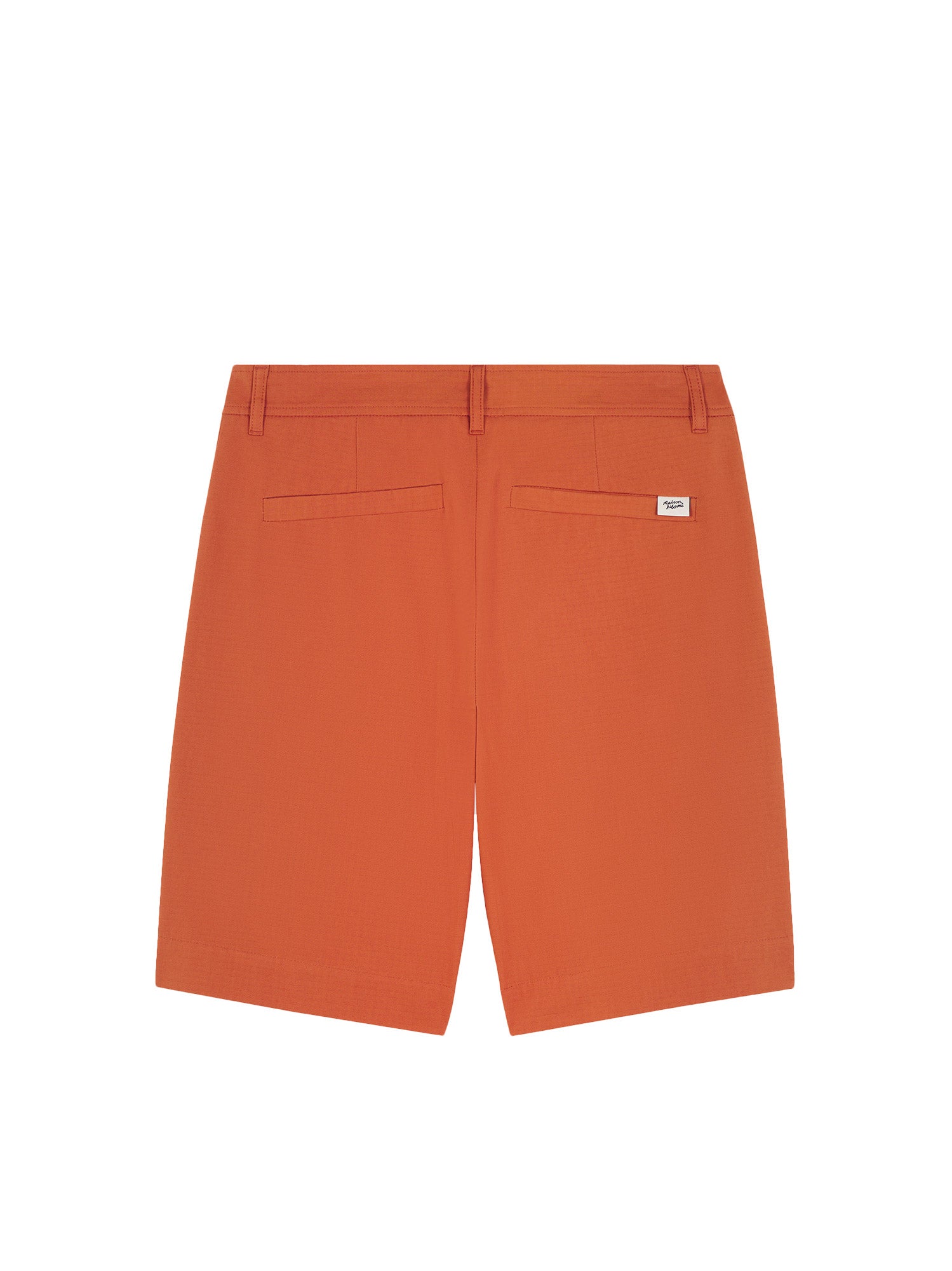 MAISON KITSUNE Shorts Orange 100 % Cotone