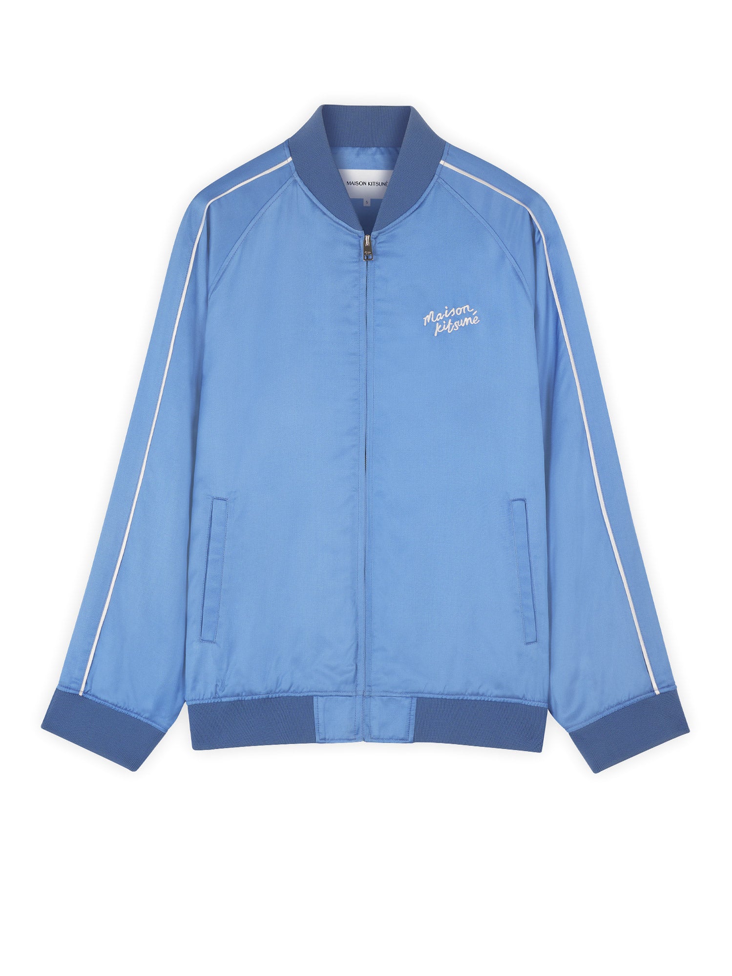 MAISON KITSUNE Jackets Blue Viscosa