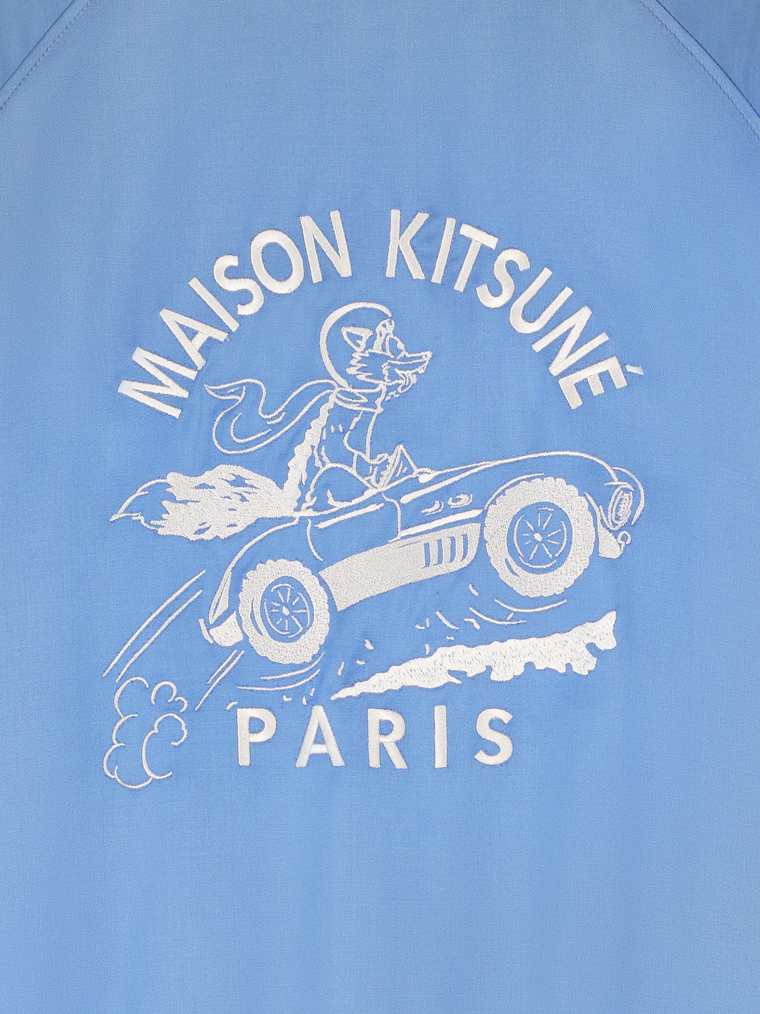 MAISON KITSUNE Jackets Blue Viscosa