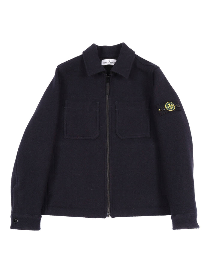 Jacket Blue Short Puffer
