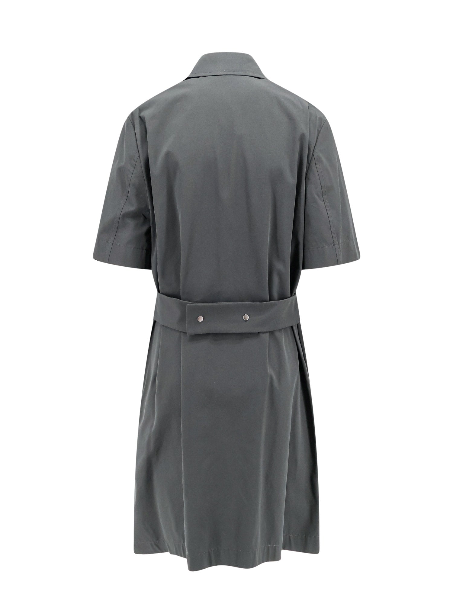 Burberry Dresses Grey Cotone Viscosa Poliestere