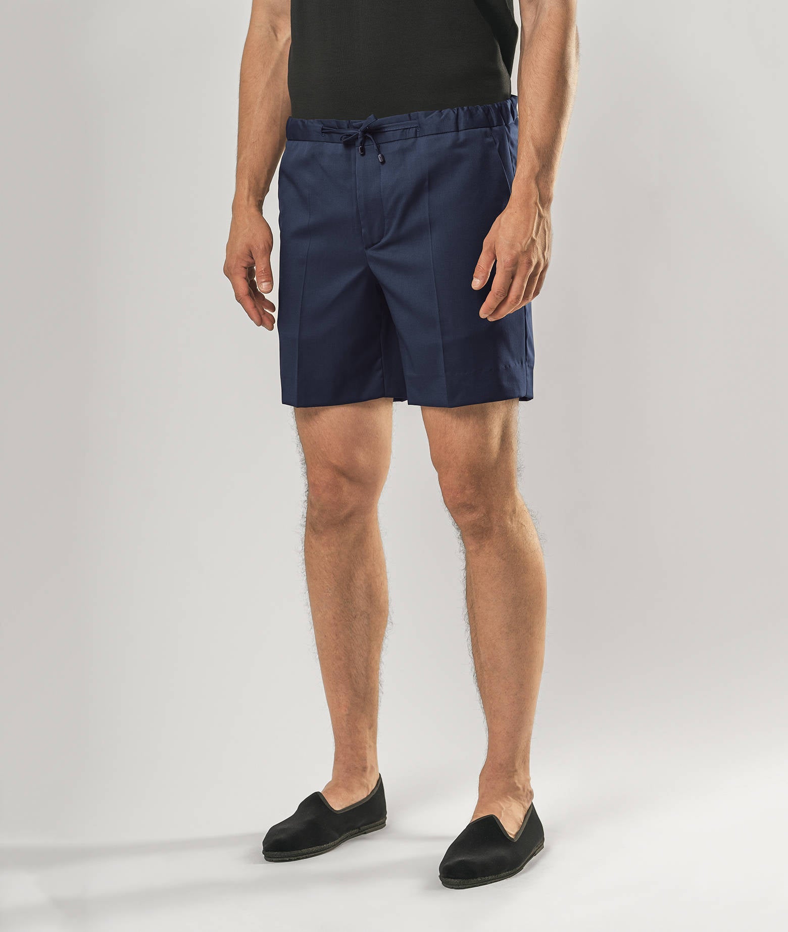 Wool Shorts Positano Brown Sportswear Trousers