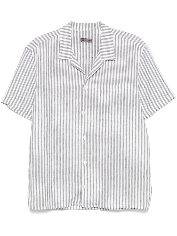 Peserico Linen/Flax 100% shirt in grey