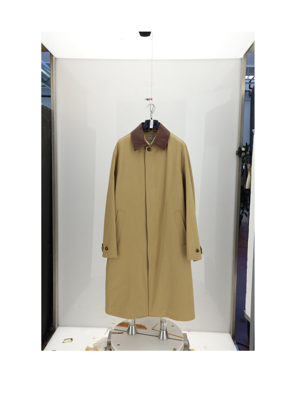 Coat Cappotto Beige Cotton