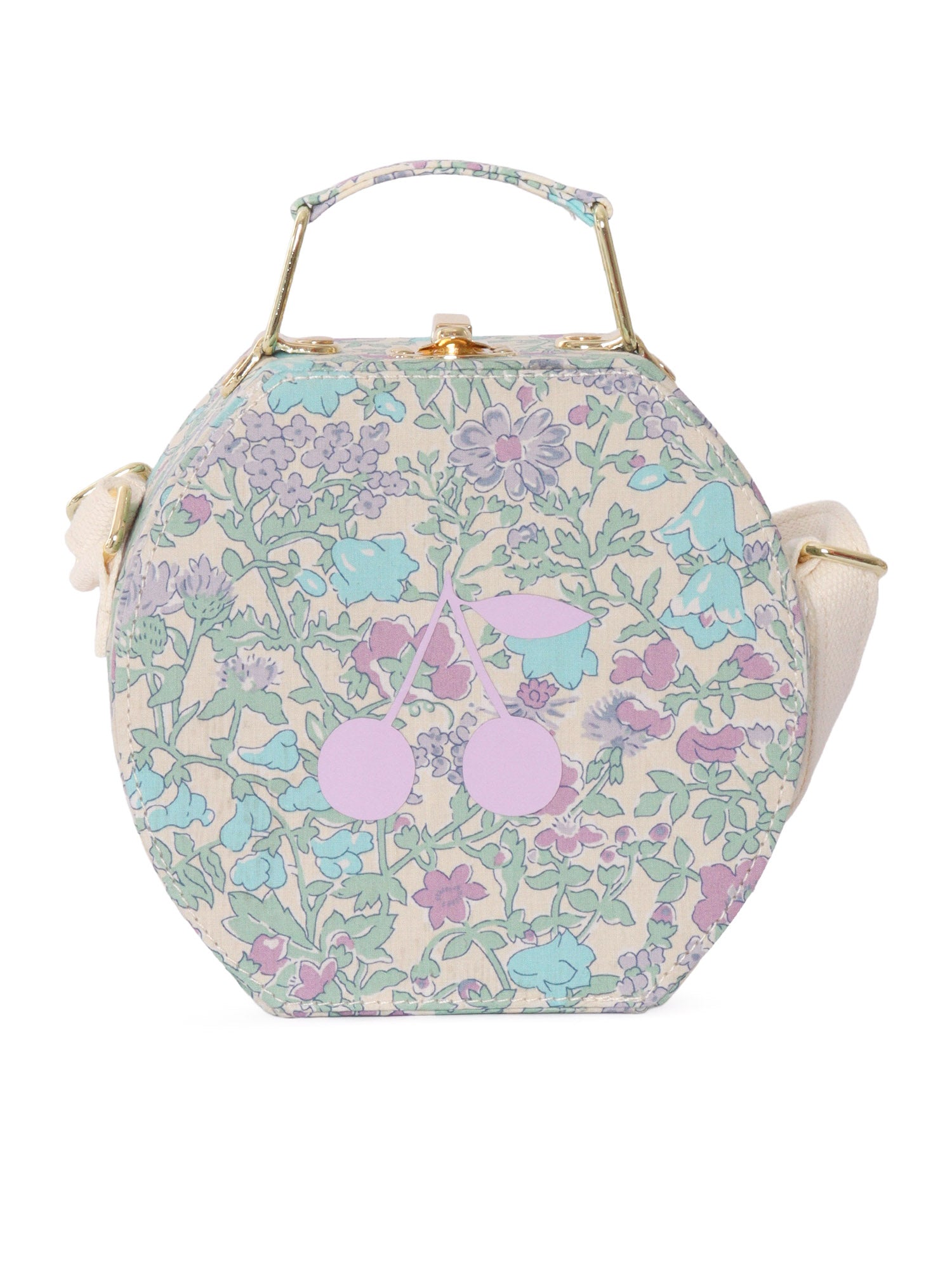 VALISETTE JADORE BAG Purple Cotton Handbag