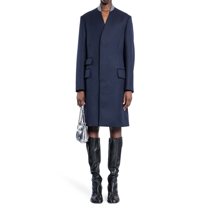 Wool Cavalry Coat Blue