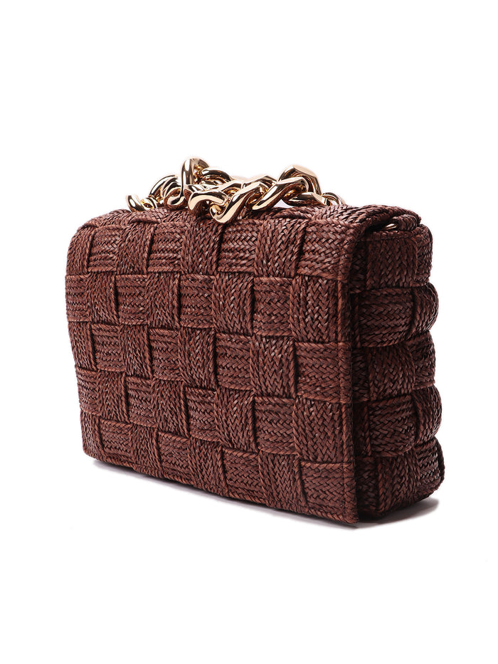 Han Ber Brown Calf Leather Bag