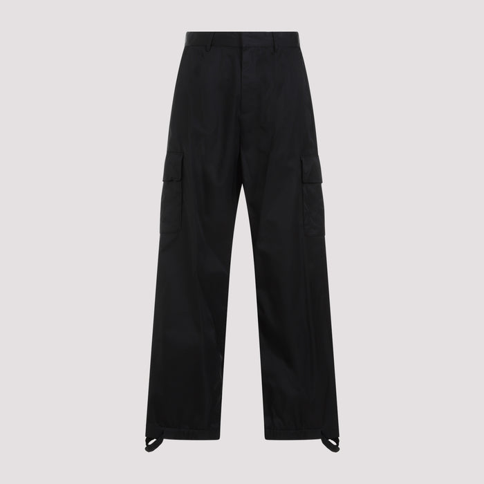 Cargo Pant Black Polyamide Polyurethane