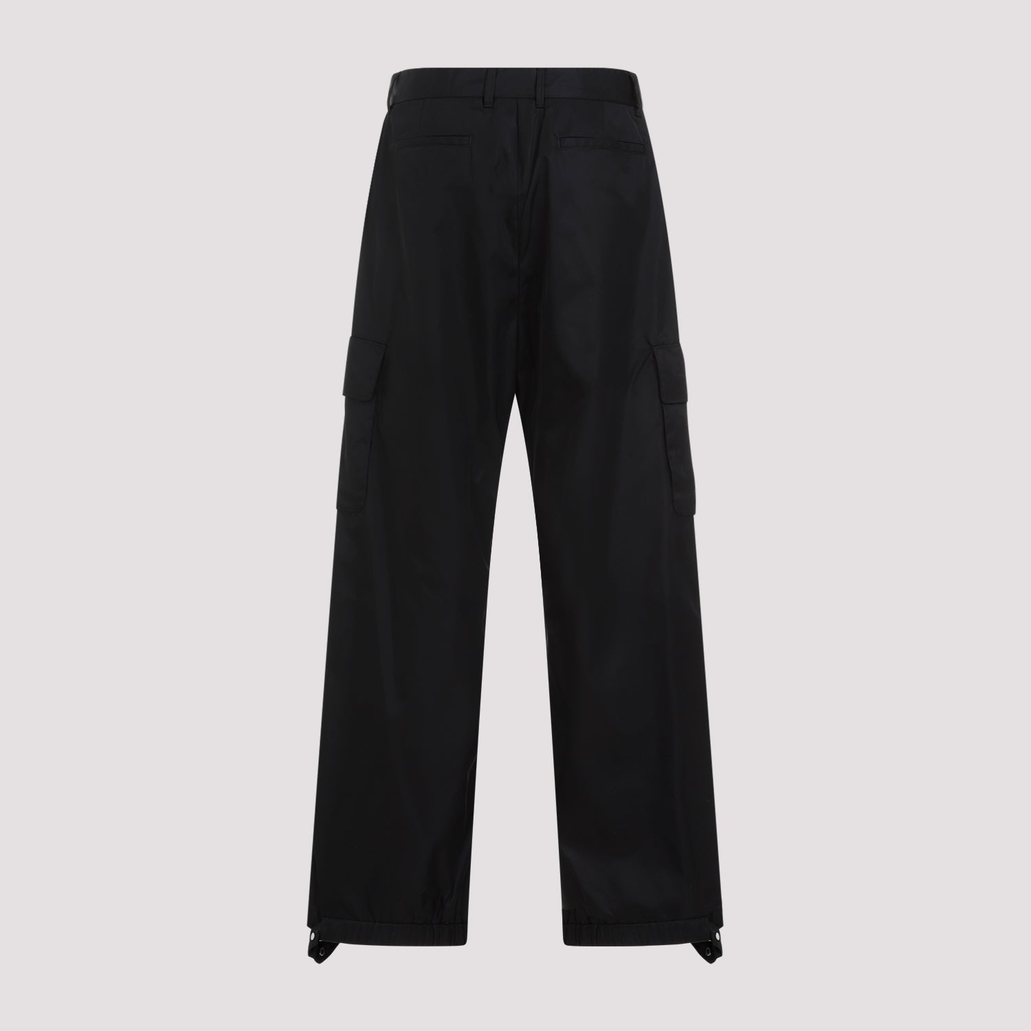 Cargo Pant Black Polyamide Polyurethane