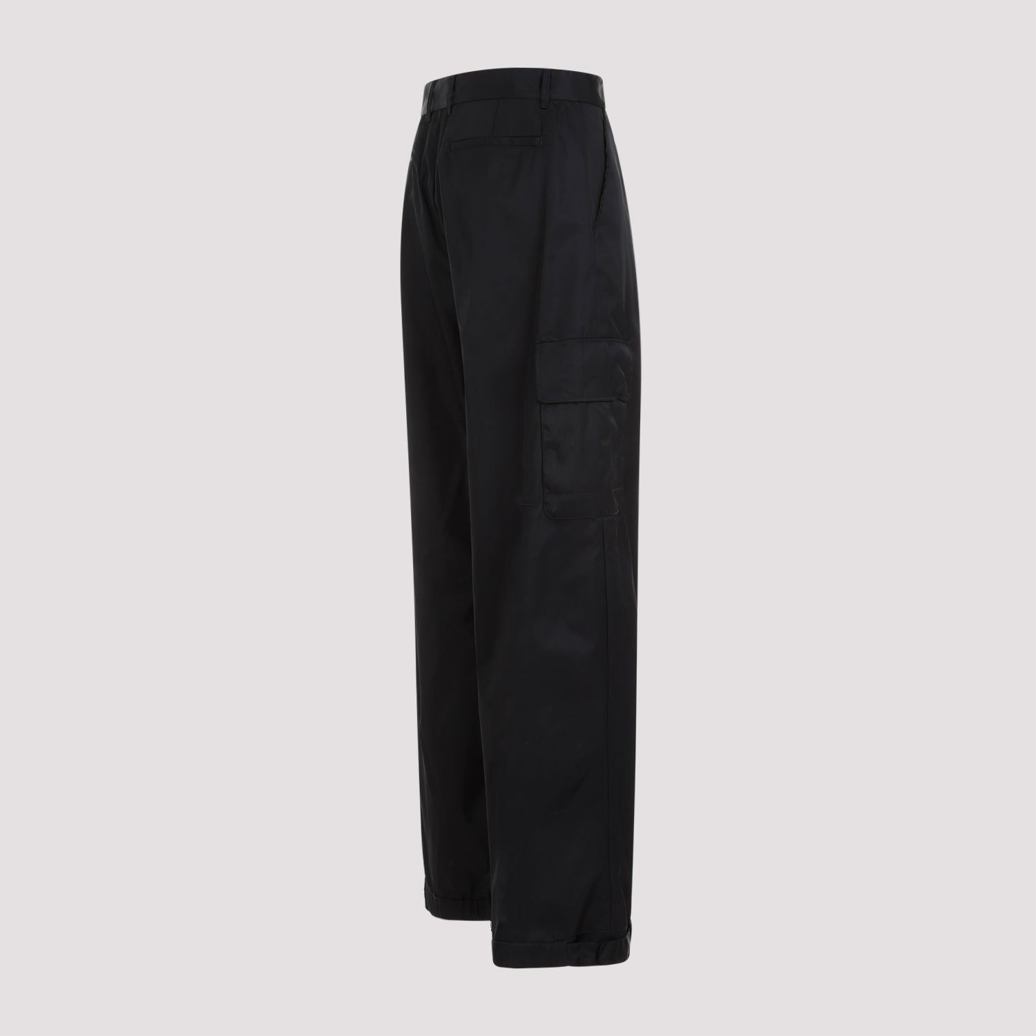 Cargo Pant Black Polyamide Polyurethane