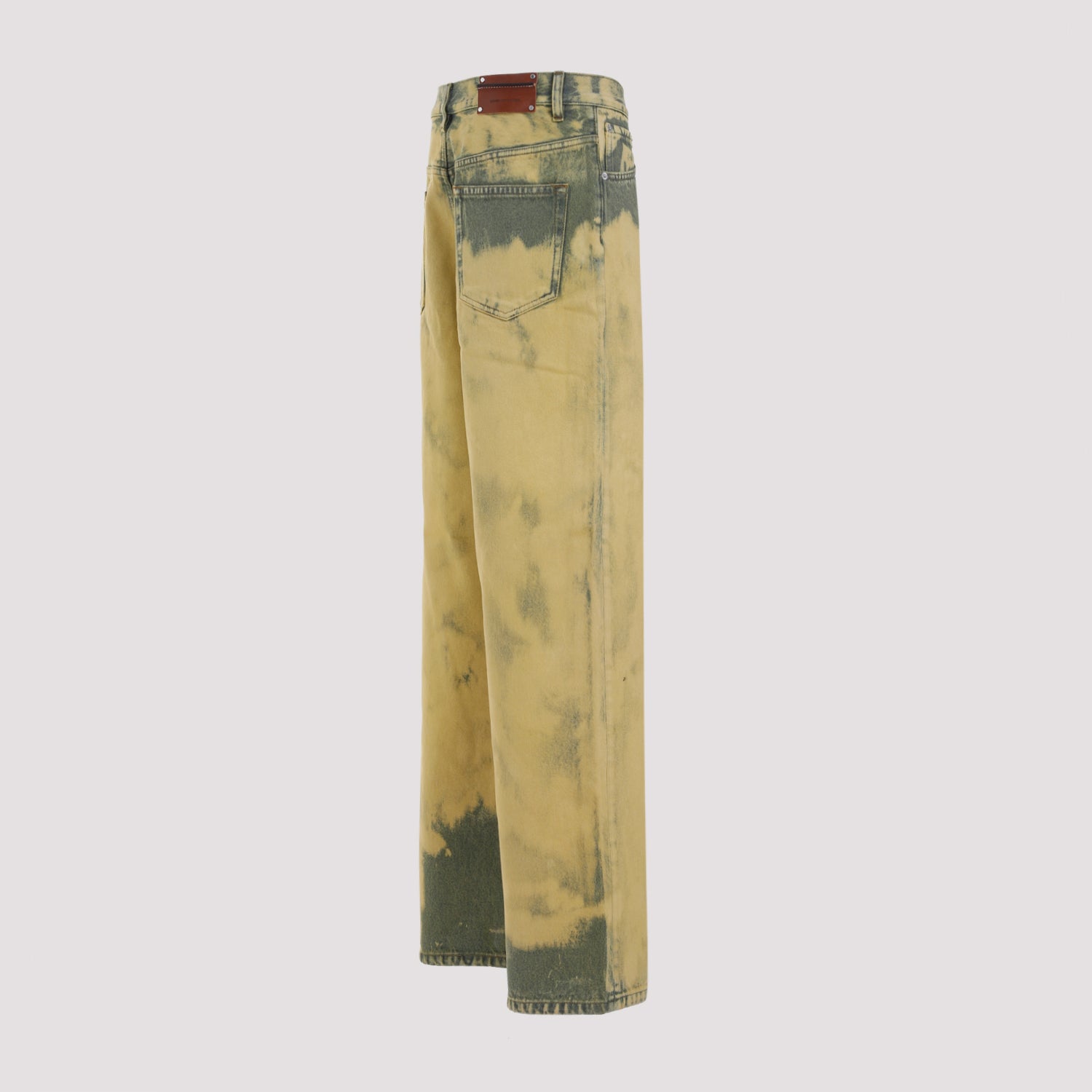 Pine Pants Yellow & Orange Cotton