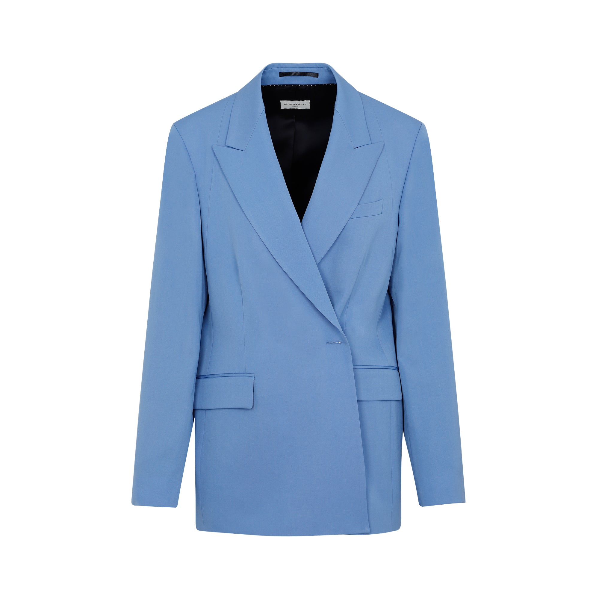 Wool Beno Jacket Blue Virgin
