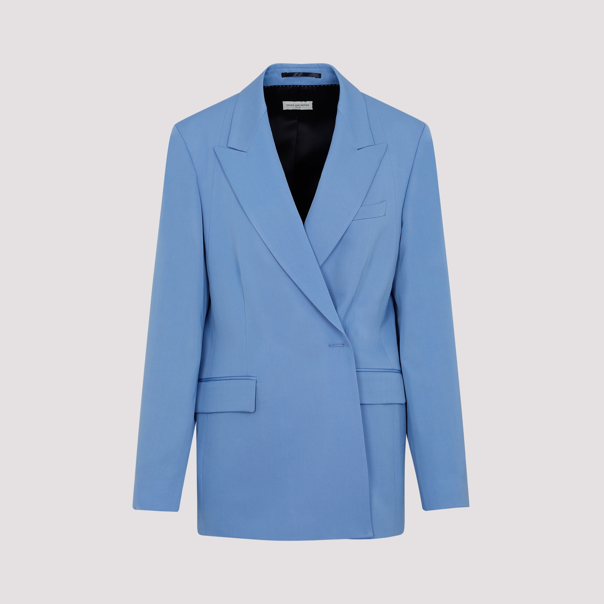 Wool Beno Jacket Blue Virgin