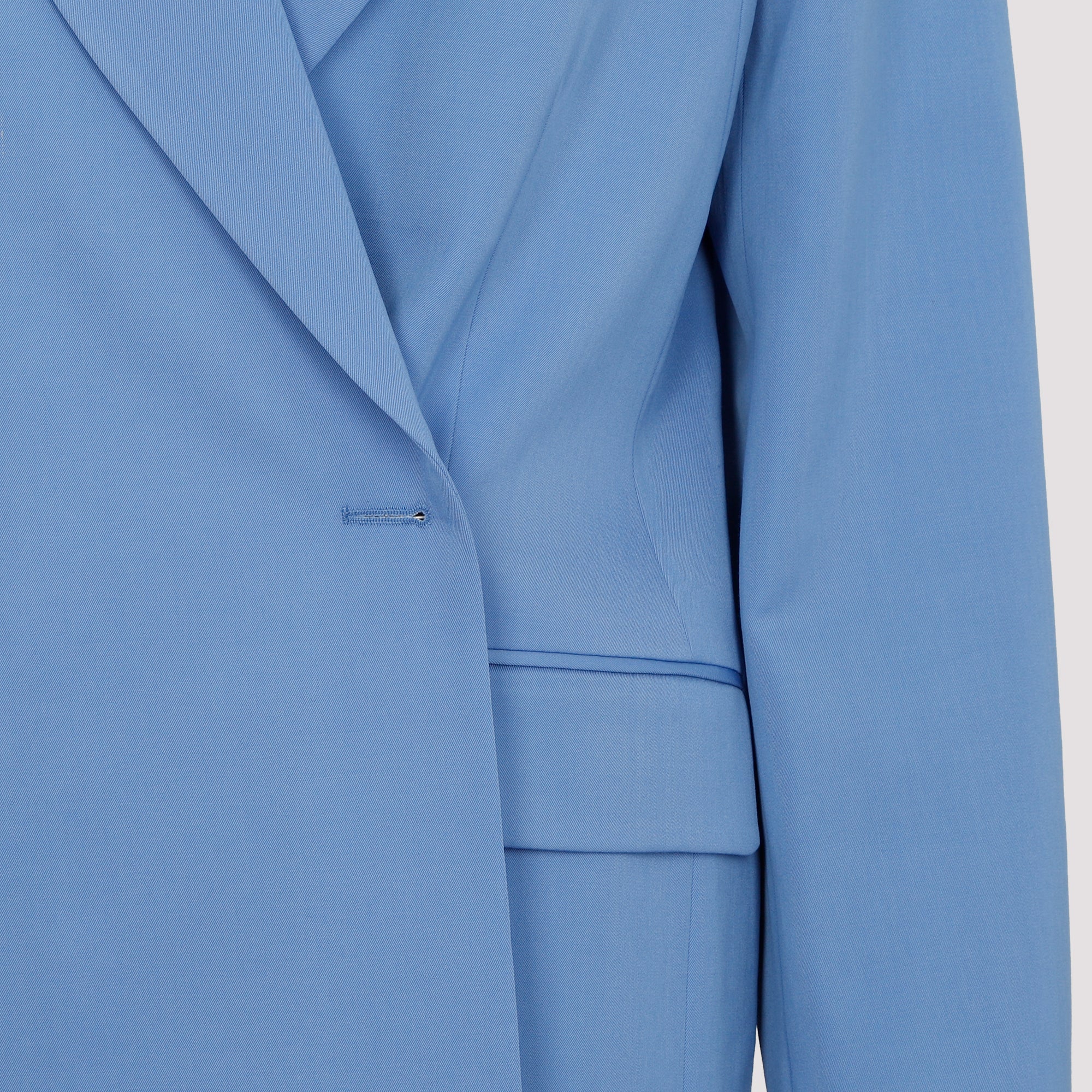 Wool Beno Jacket Blue Virgin
