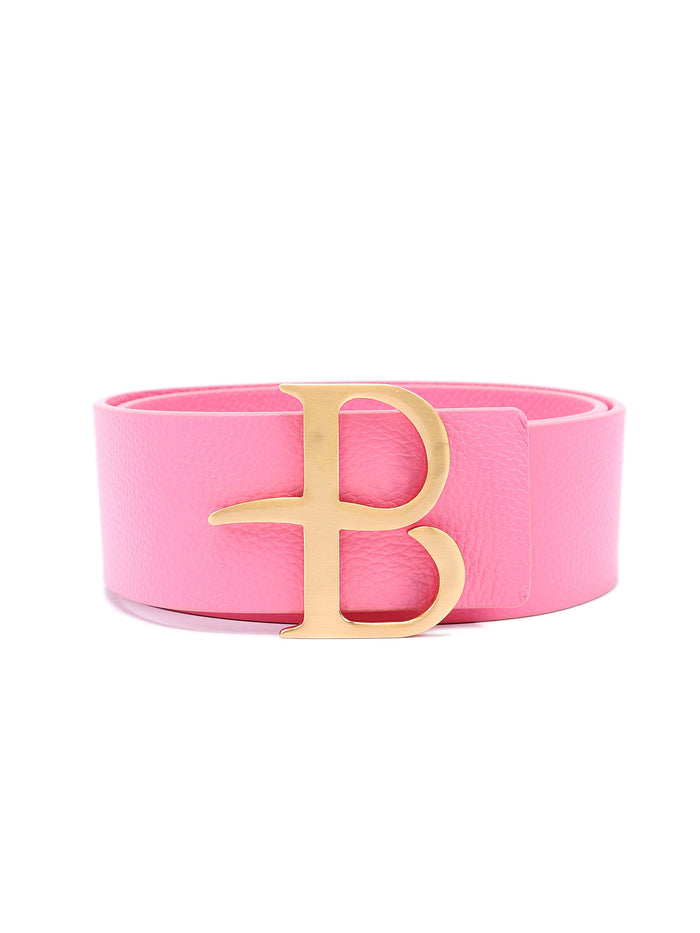 Belt H5 Cm Pink & Purple Calf Leather