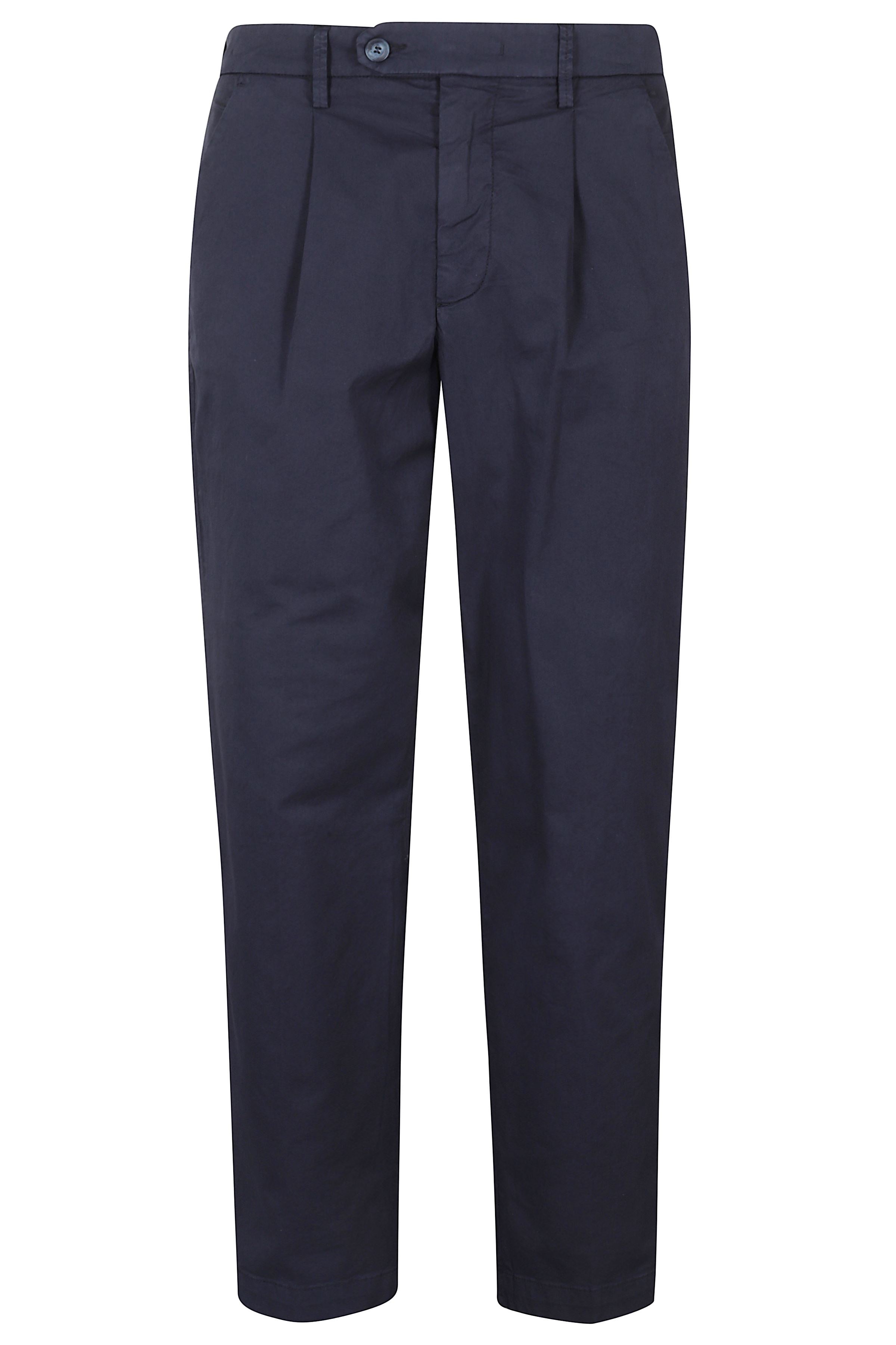 Marc Chinos Blue Cotone Elastan Pantaloni