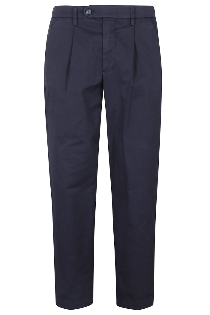 Marc Chinos Blue Cotone Elastan Pantaloni