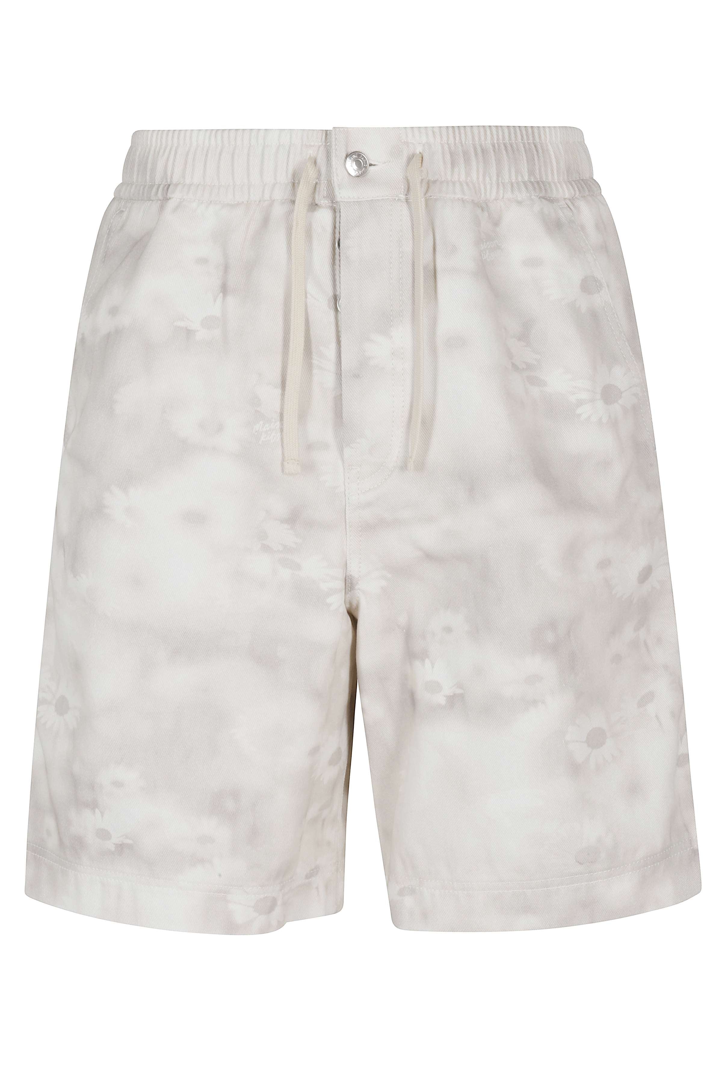 Denim Bermuda Nude & Neutrals Cotone Short