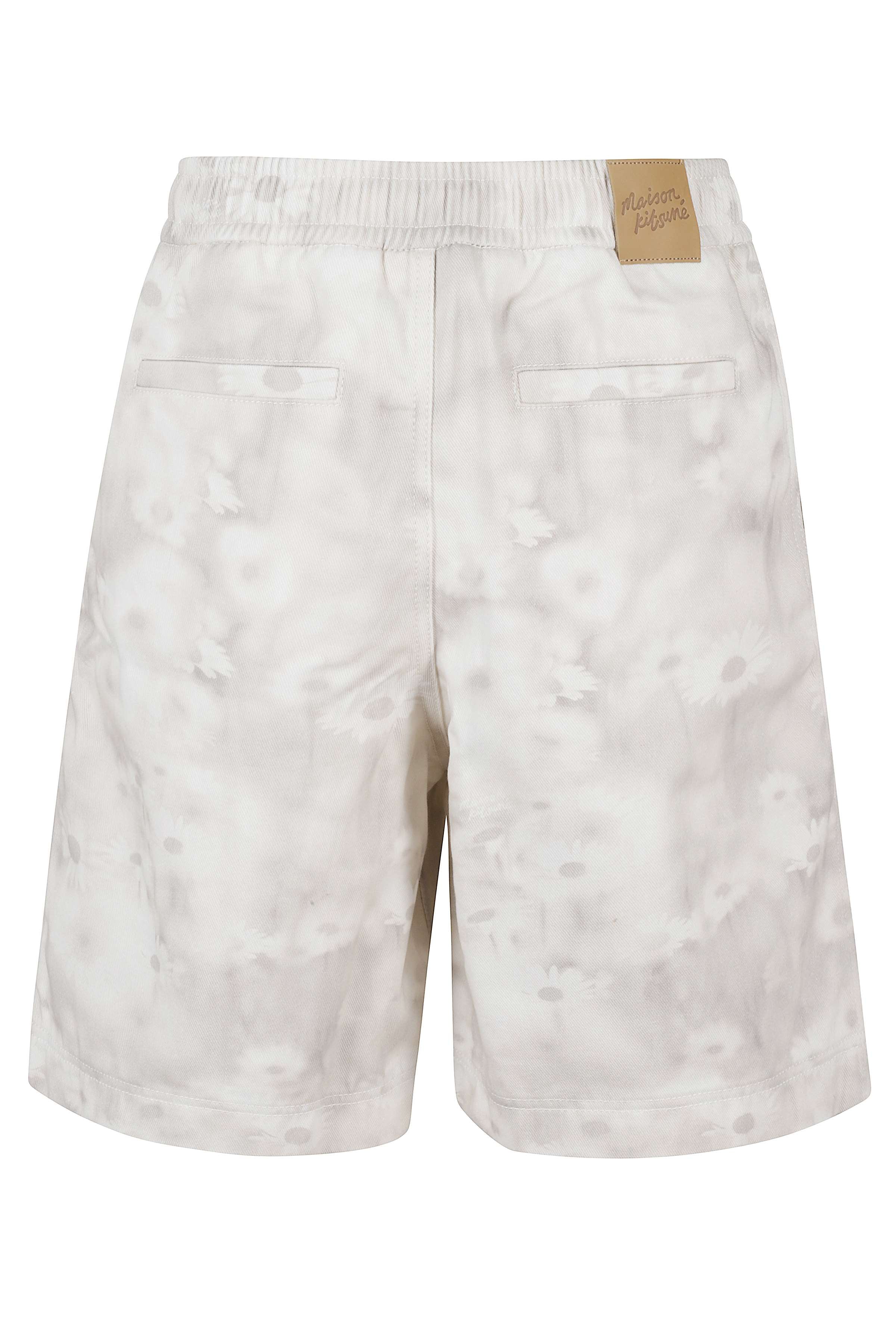 Denim Bermuda Nude & Neutrals Cotone Short