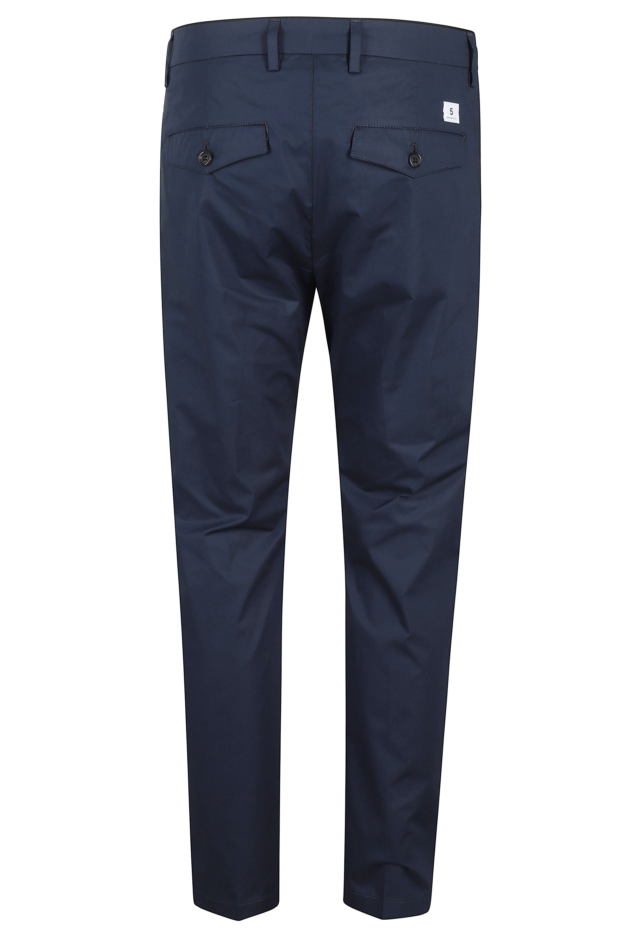 Prince Pinces Popeline Touch Blue Co Ea Pantaloni