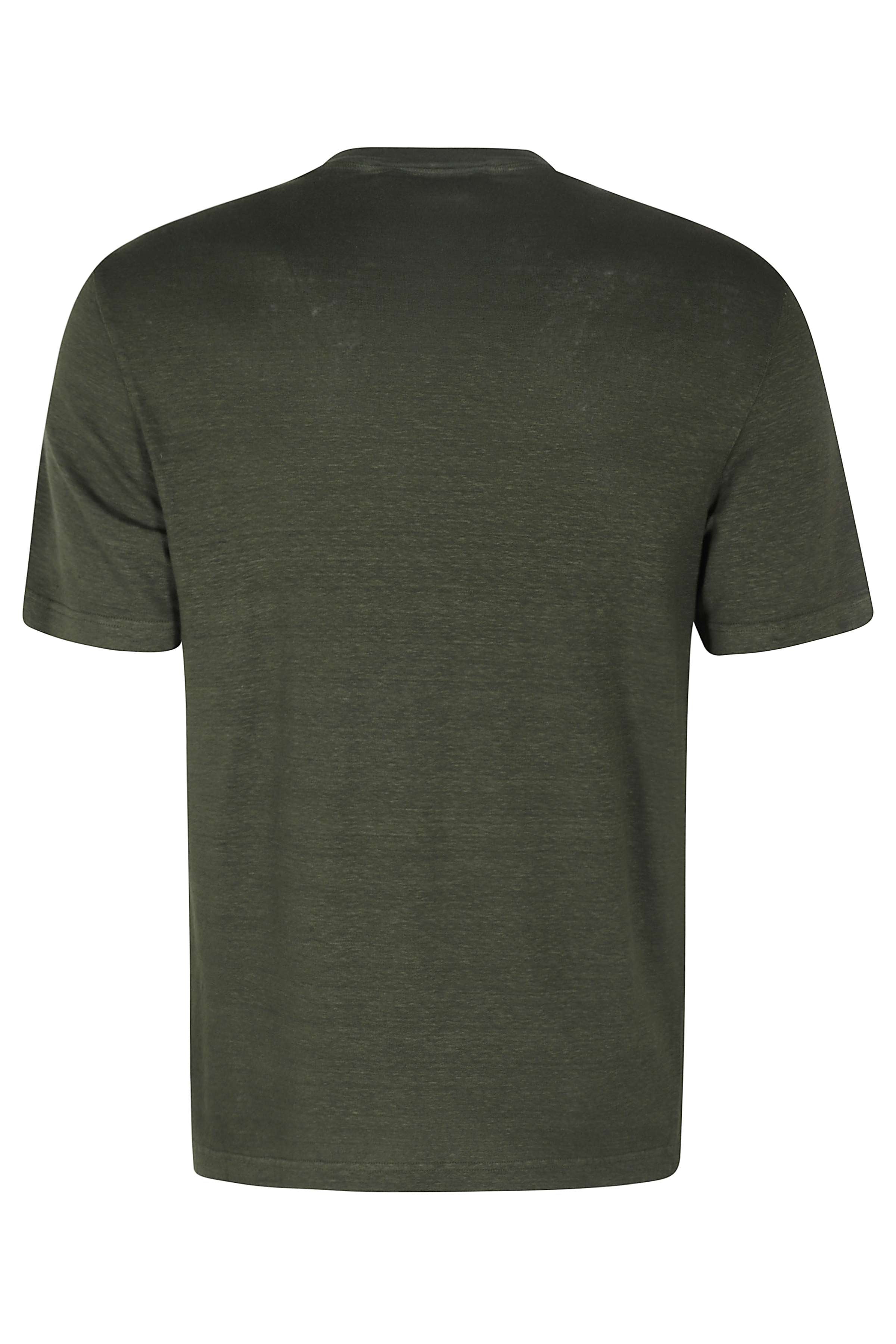 Tshirt Mm Lino Stretch Green Li Ea T-shirt