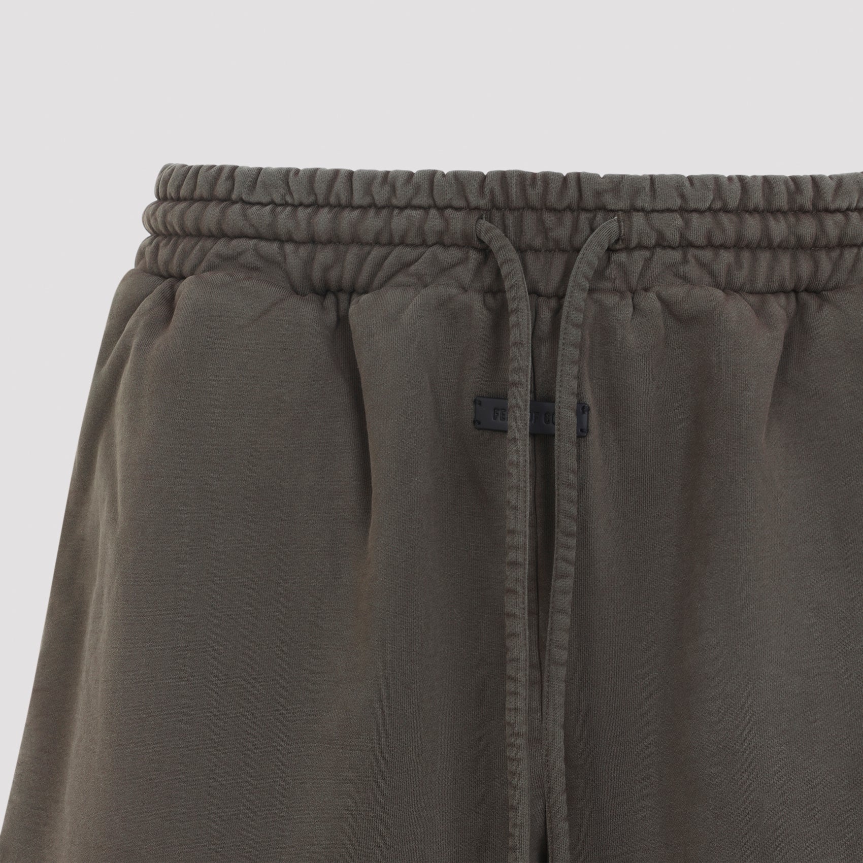 Fear Of God Vacation Bermuda Brown Cotton