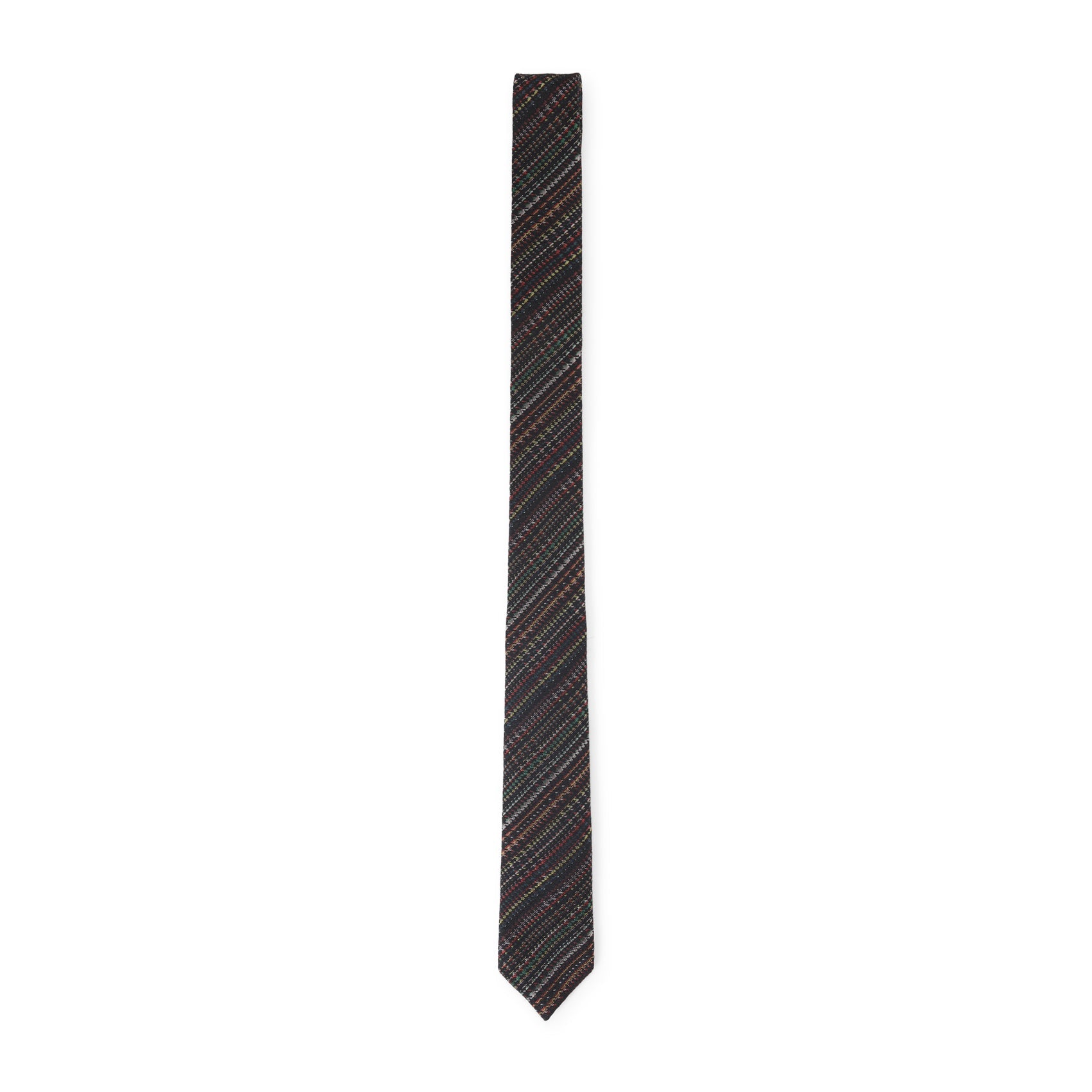 Signature Stripe Tie Silk