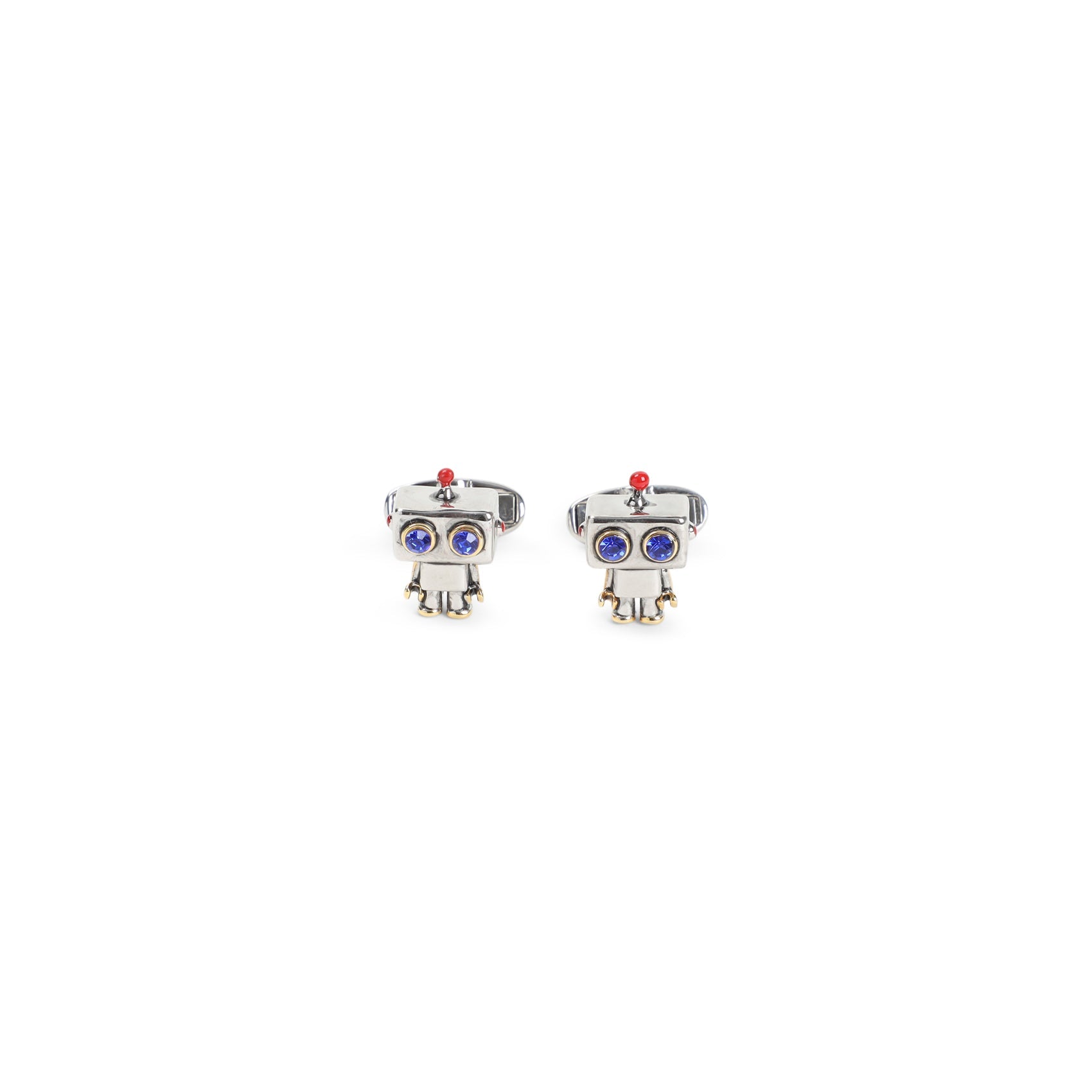 Robot Cufflinks Copper