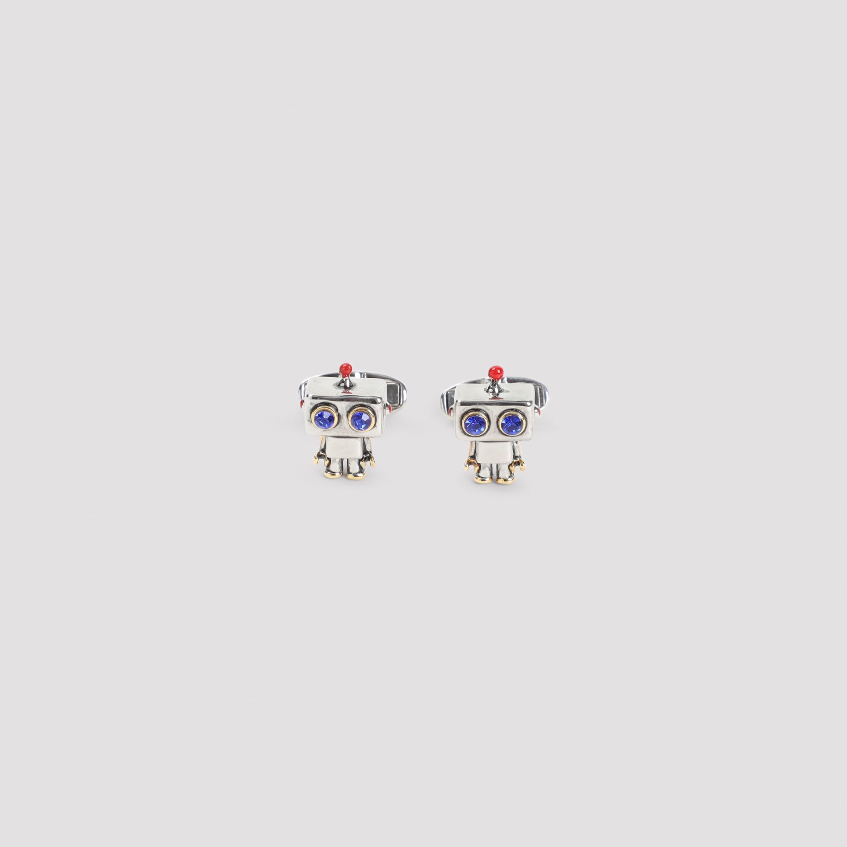 Robot Cufflinks Copper