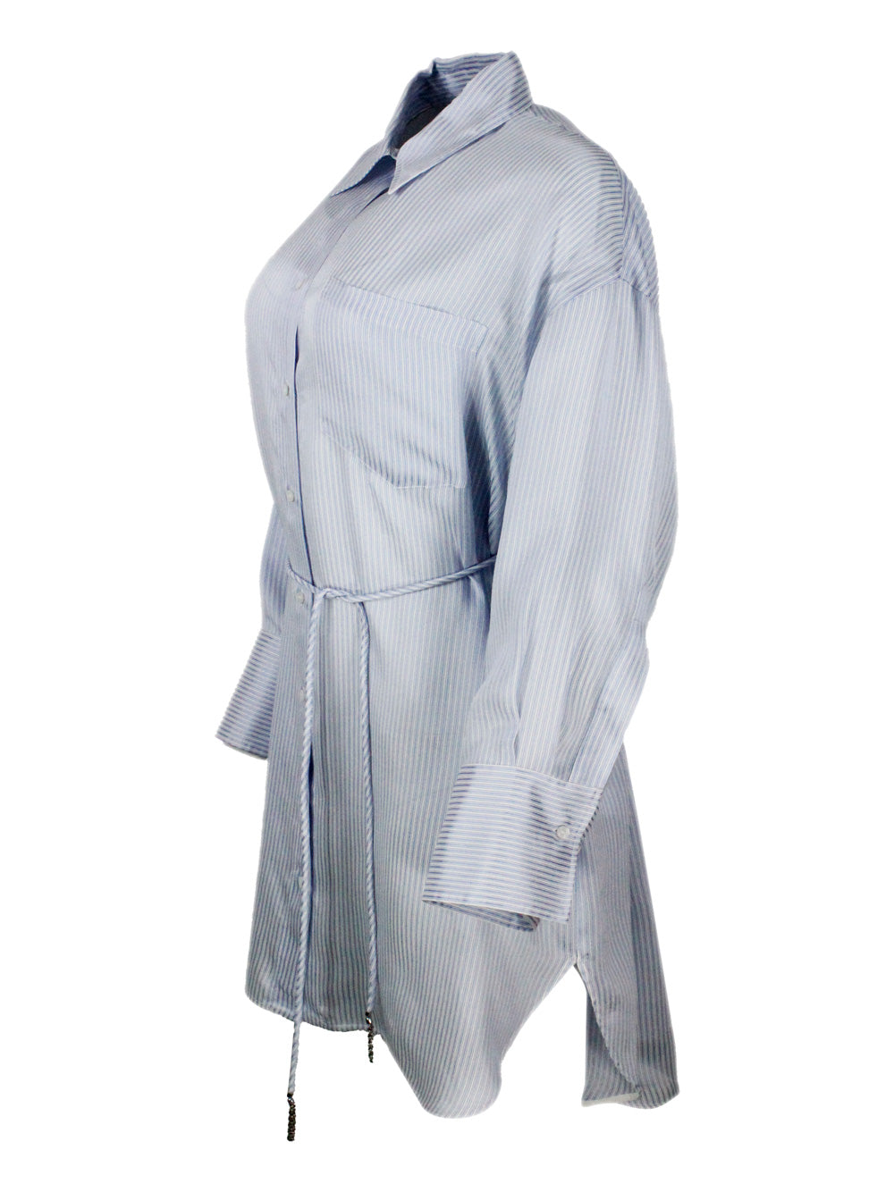 Fabiana Filippi Shirts Clear Blue 85vi 15se