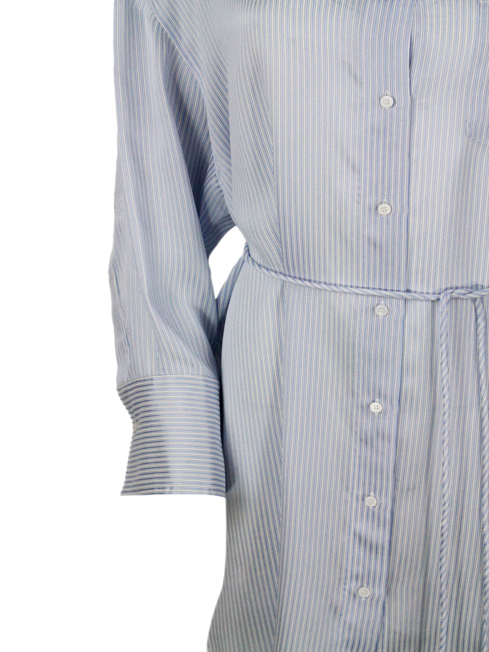 Fabiana Filippi Shirts Clear Blue 85vi 15se